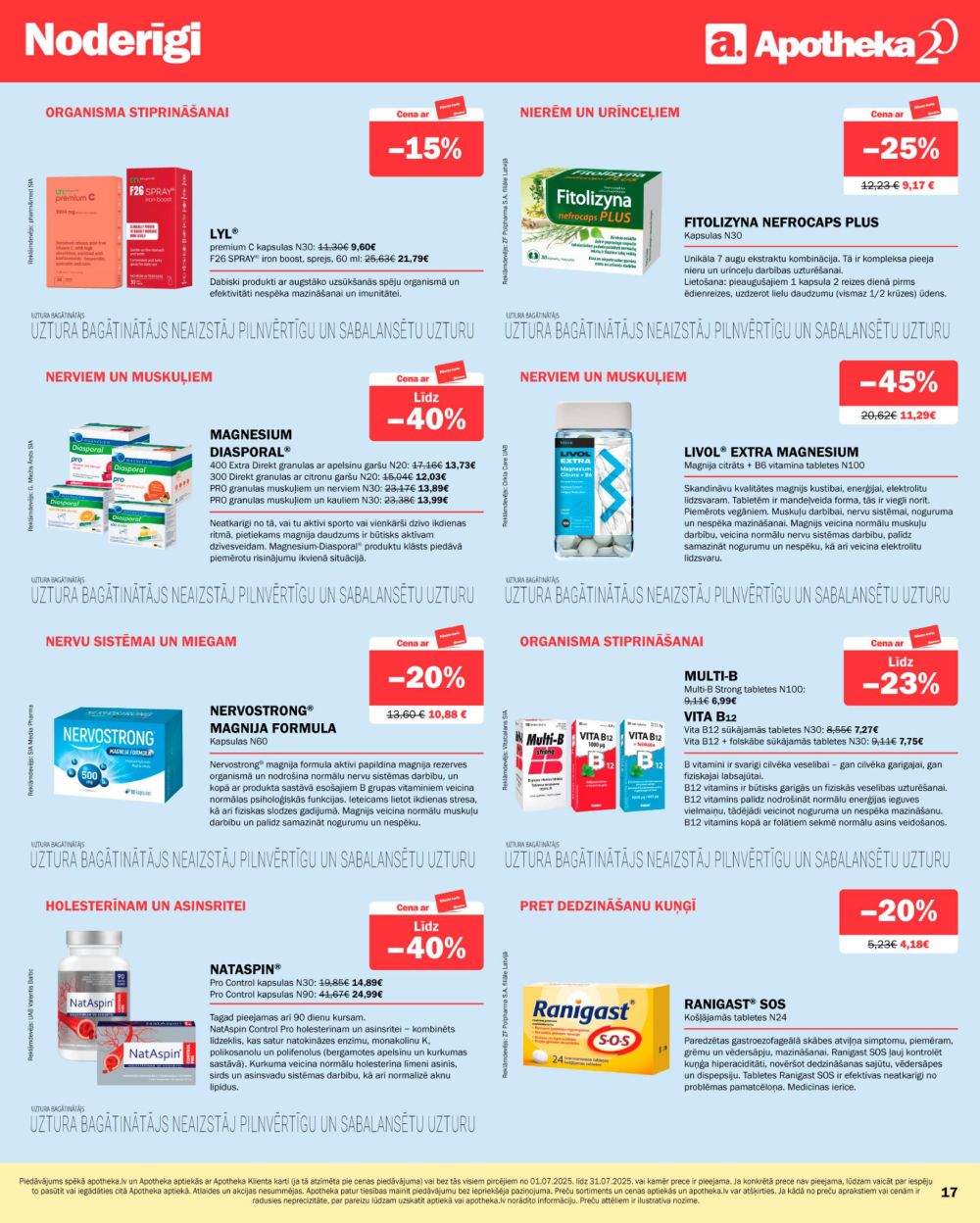 apotheka - APOTHEKA (01.07.2025 - 31.07.2025) - page: 17