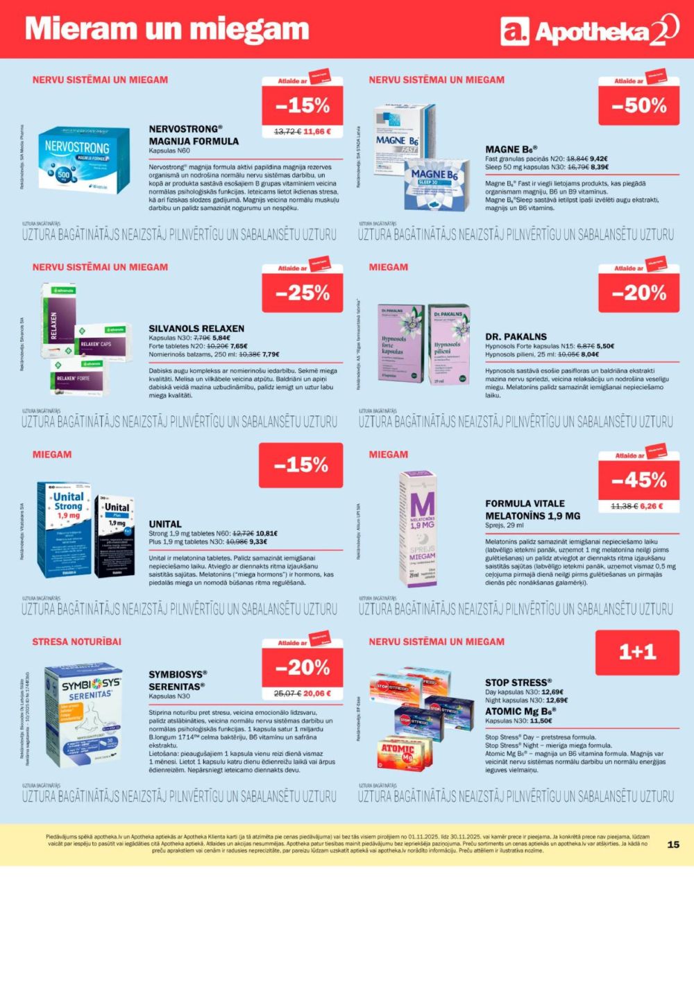 apotheka - APOTHEKA (01.11.2025 - 30.11.2025) - page: 15