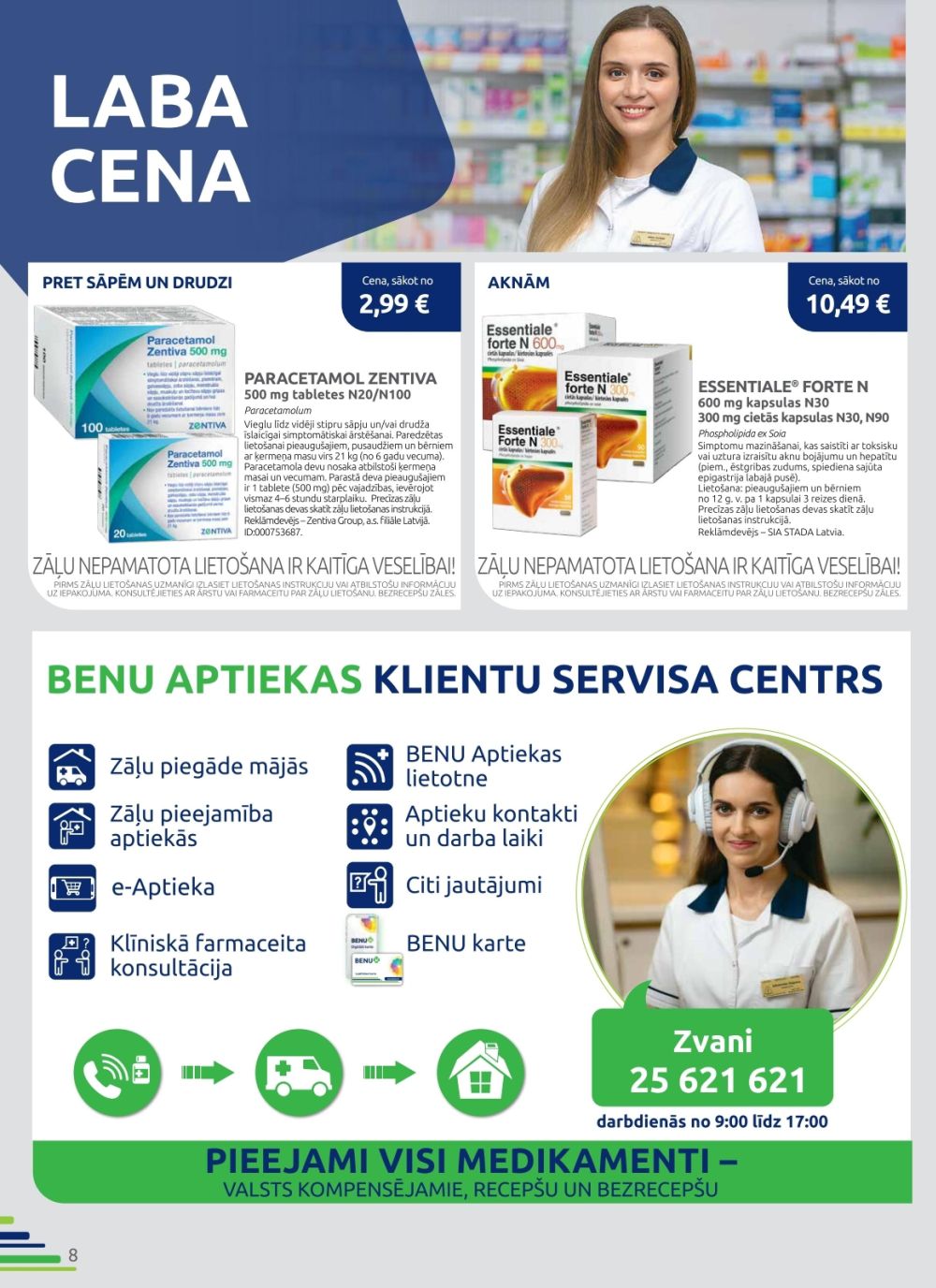 benu - BENU APTIEKA (01.10.2025 - 31.10.2025) - page: 8 benu - BENU APTIEKA (01.10.2025 - 31.10.2025) - page: 8