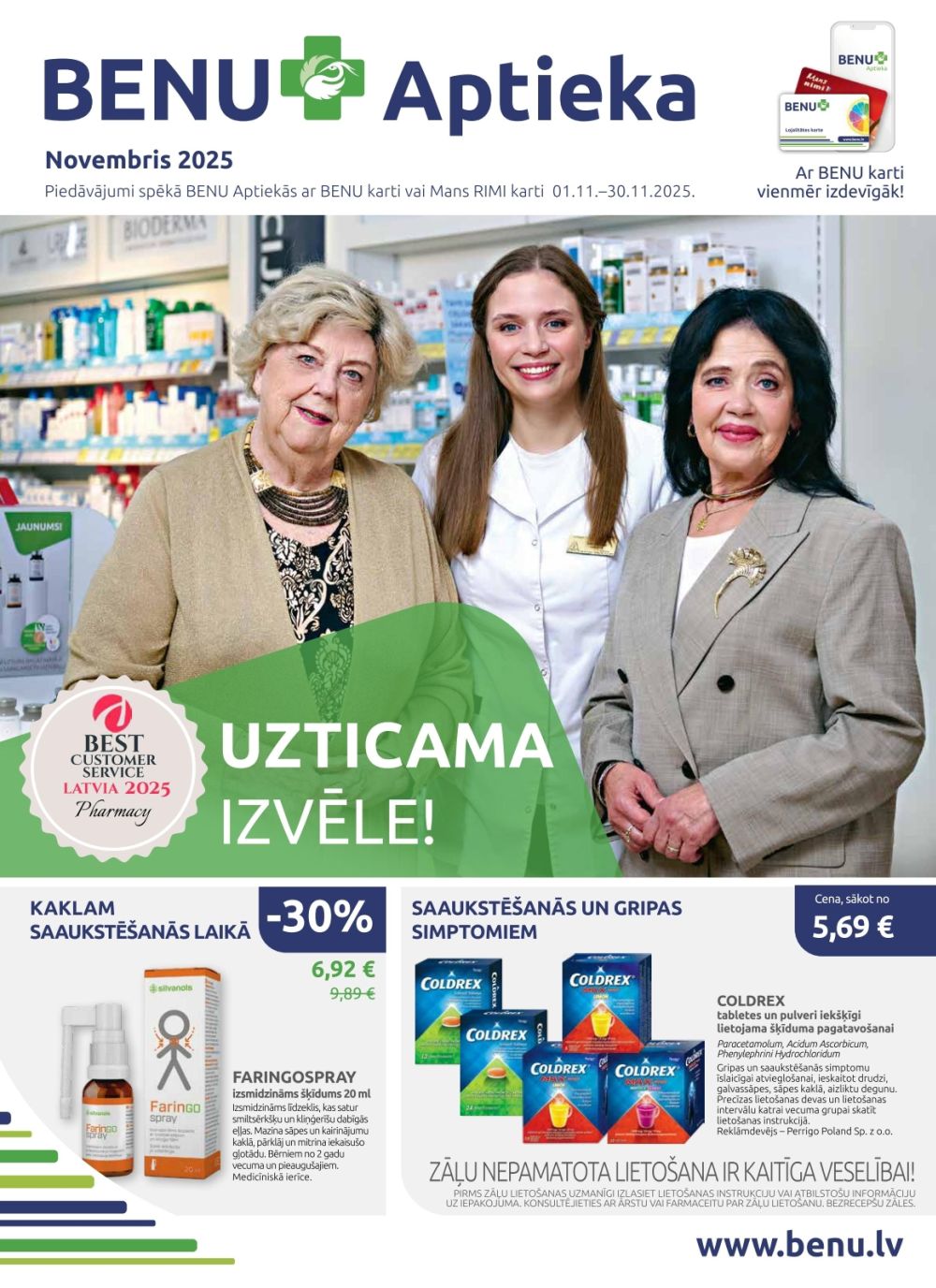 benu - BENU APTIEKA (01.11.2025 - 30.11.2025) - page: 1