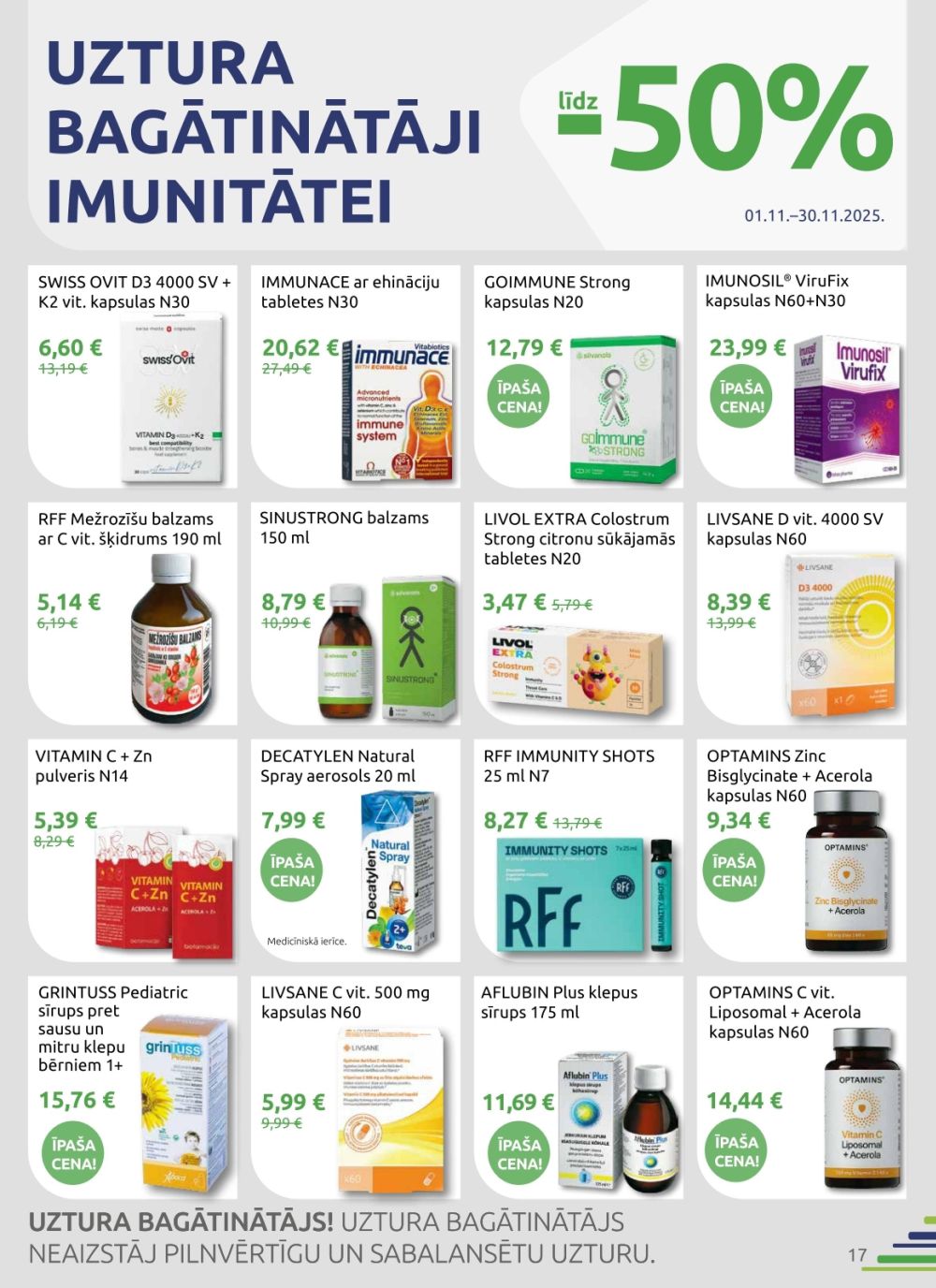 benu - BENU APTIEKA (01.11.2025 - 30.11.2025) - page: 17