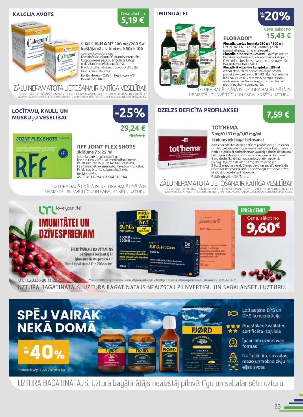 benu - BENU APTIEKA (01.11.2025 - 30.11.2025) - page: 23