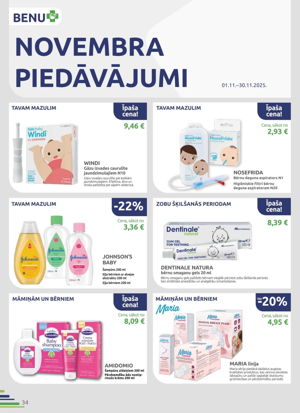benu - BENU APTIEKA (01.11.2025 - 30.11.2025) - page: 34