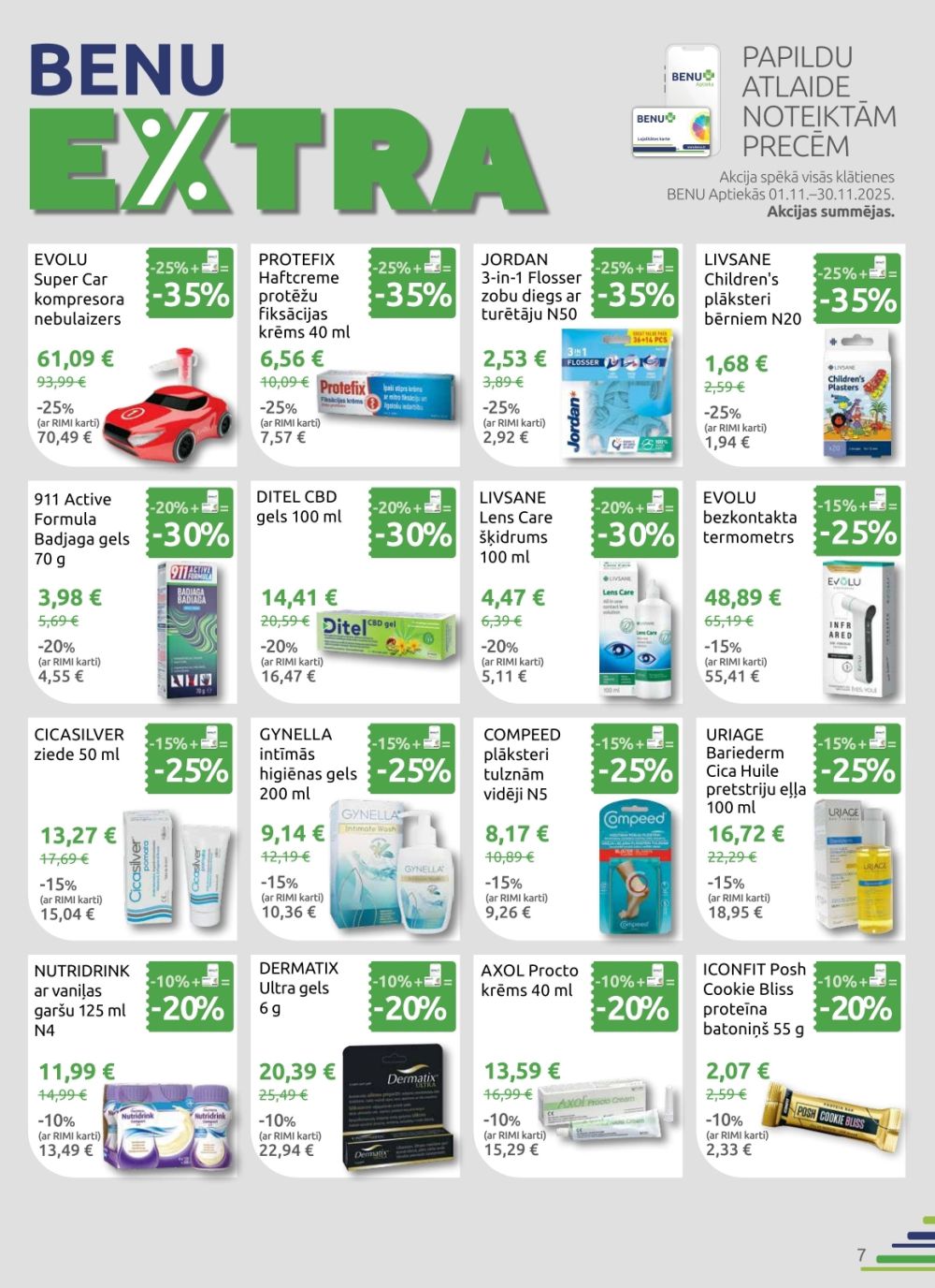 benu - BENU APTIEKA (01.11.2025 - 30.11.2025) - page: 7