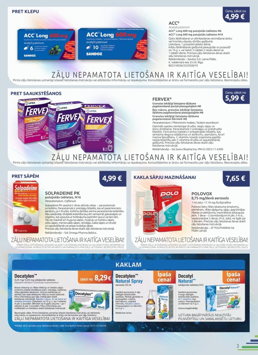 benu - BENU APTIEKA (01.11.2025 - 30.11.2025) - page: 3