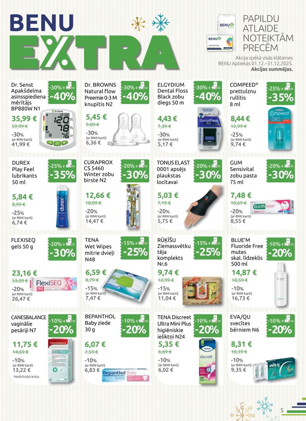 benu - BENU APTIEKA (01.12.2025 - 31.12.2025) - page: 5