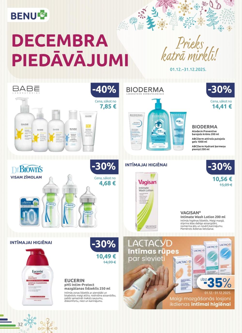 benu - BENU APTIEKA (01.12.2025 - 31.12.2025) - page: 32