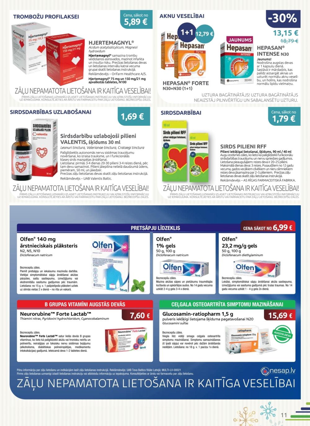 benu - BENU APTIEKA (01.12.2025 - 31.12.2025) - page: 11