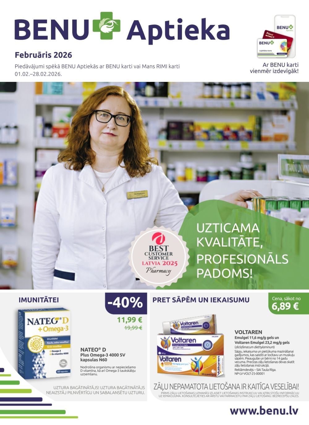 benu - BENU APTIEKA (01.02.2026 - 28.02.2026)