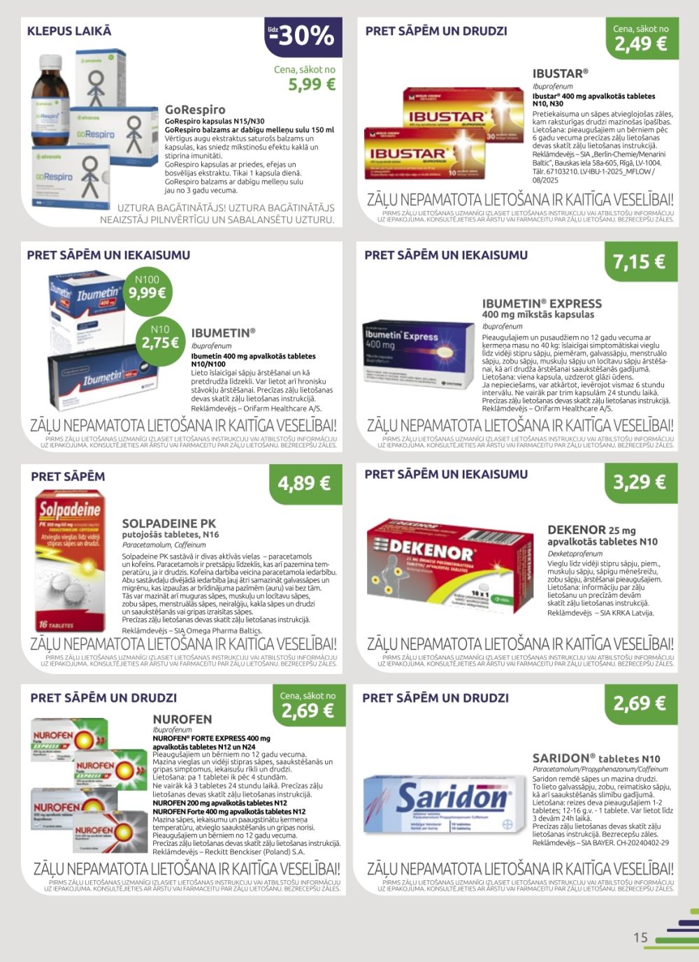 benu - BENU APTIEKA (01.02.2026 - 28.02.2026) - page: 15