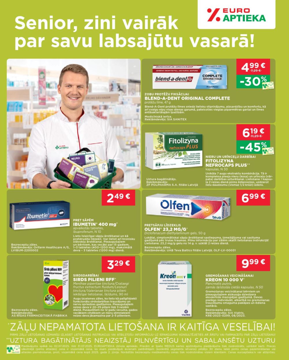 euroaptieka - EUROAPTIEKA (02.07.2025 - 31.07.2025) - page: 24