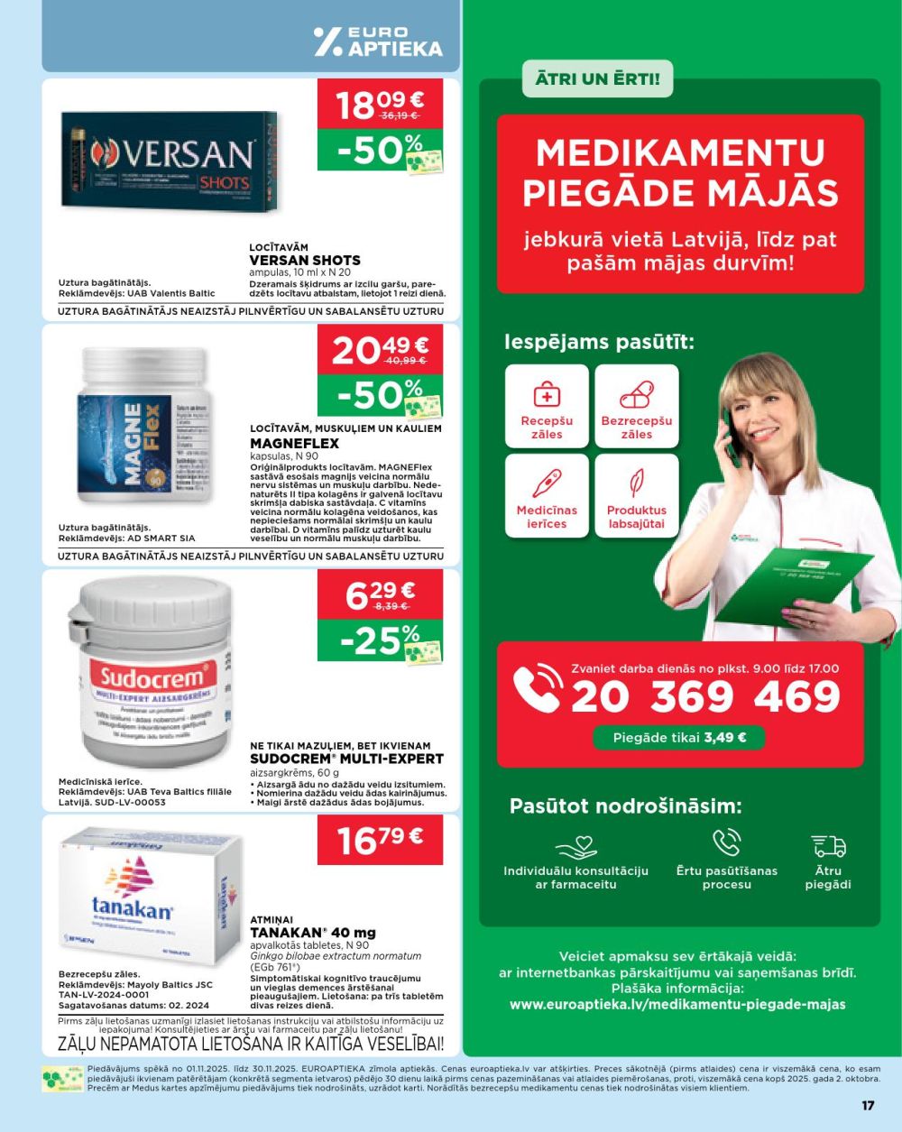 euroaptieka - EUROAPTIEKA (01.11.2025 - 30.11.2025) - page: 17