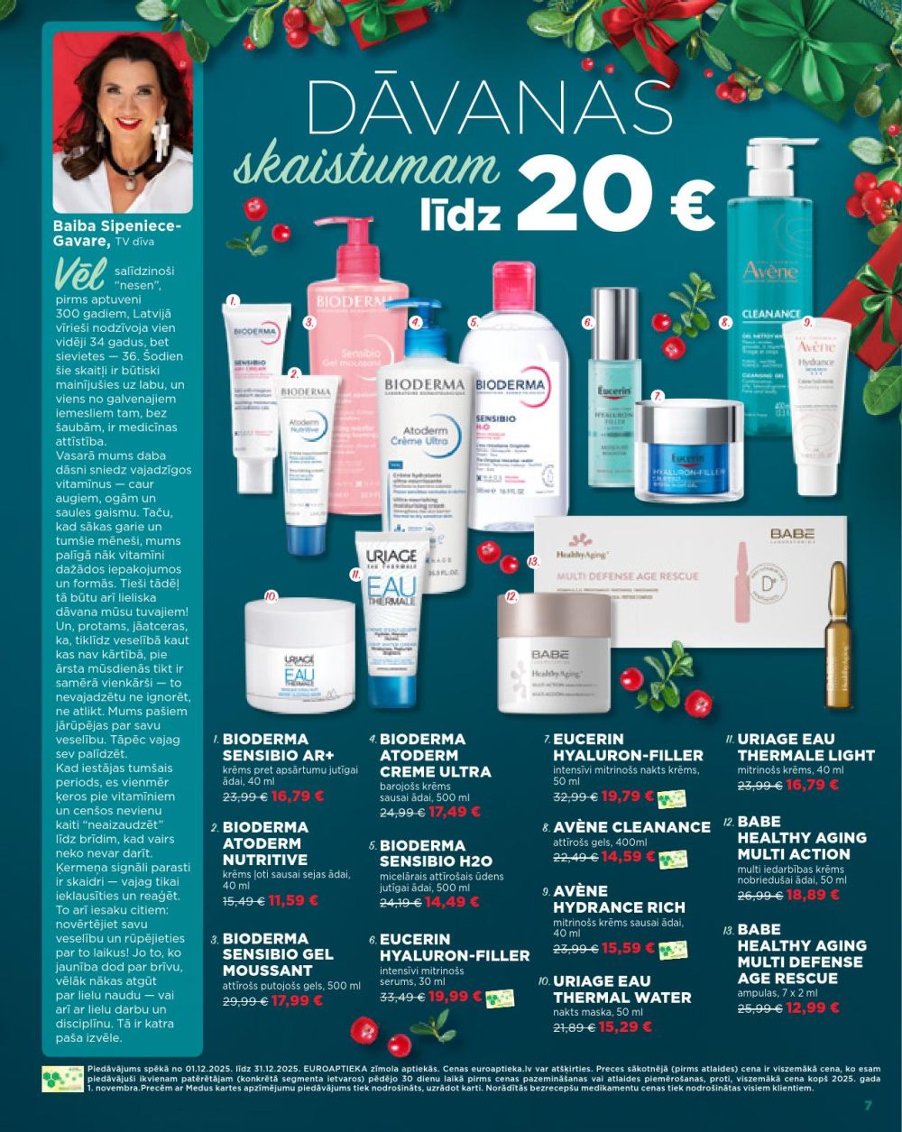 euroaptieka - EUROAPTIEKA (01.12.2025 - 31.12.2025) - page: 7