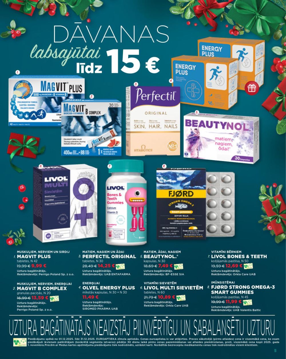 euroaptieka - EUROAPTIEKA (01.12.2025 - 31.12.2025) - page: 5
