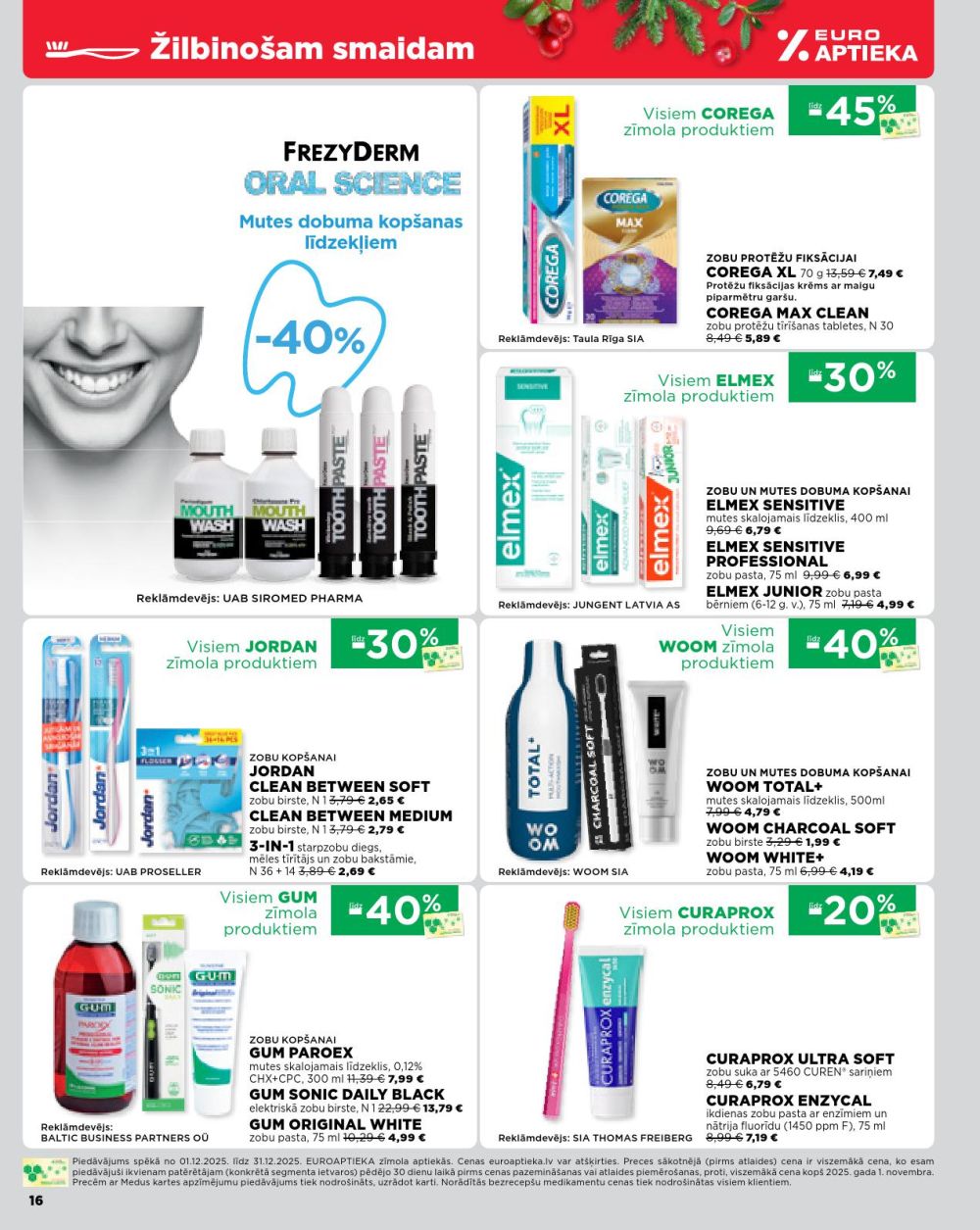 euroaptieka - EUROAPTIEKA (01.12.2025 - 31.12.2025) - page: 16