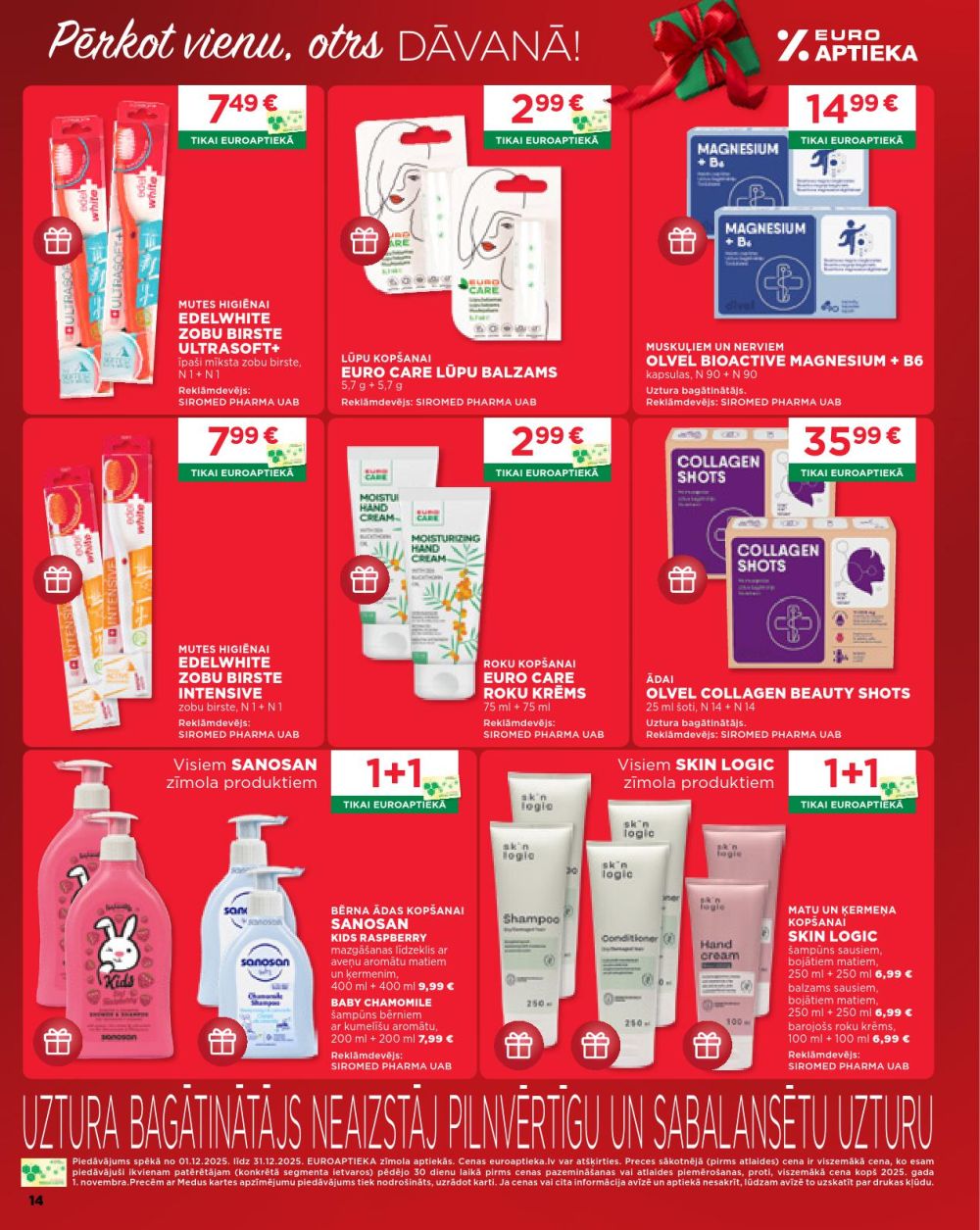 euroaptieka - EUROAPTIEKA (01.12.2025 - 31.12.2025) - page: 14