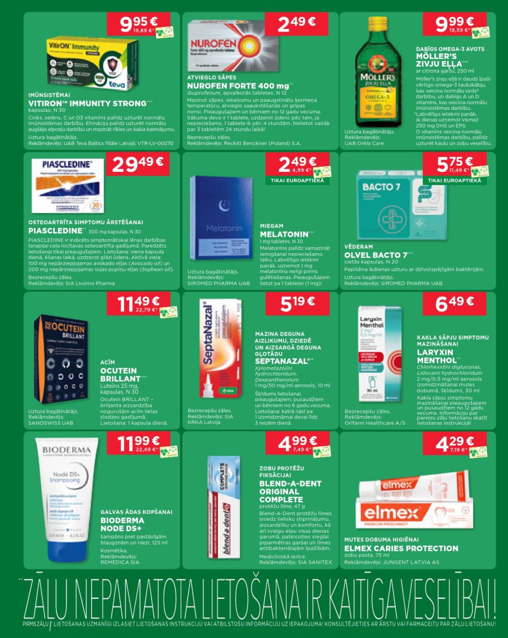 euroaptieka - EUROAPTIEKA (01.01.2026 - 31.01.2026) - page: 15