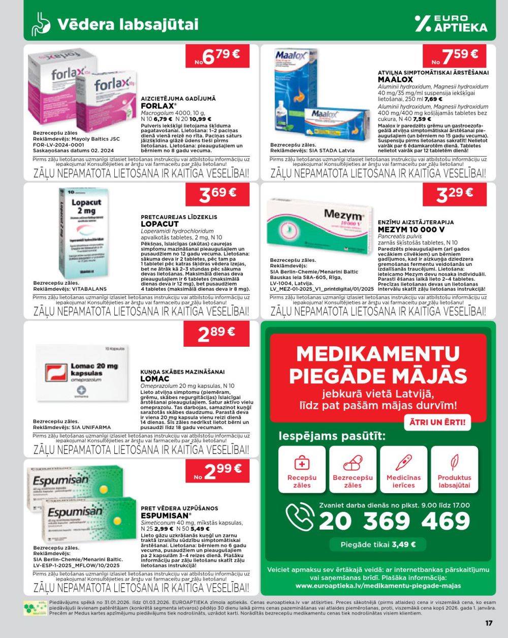 euroaptieka - EUROAPTIEKA (31.01.2026 - 01.03.2026) - page: 17