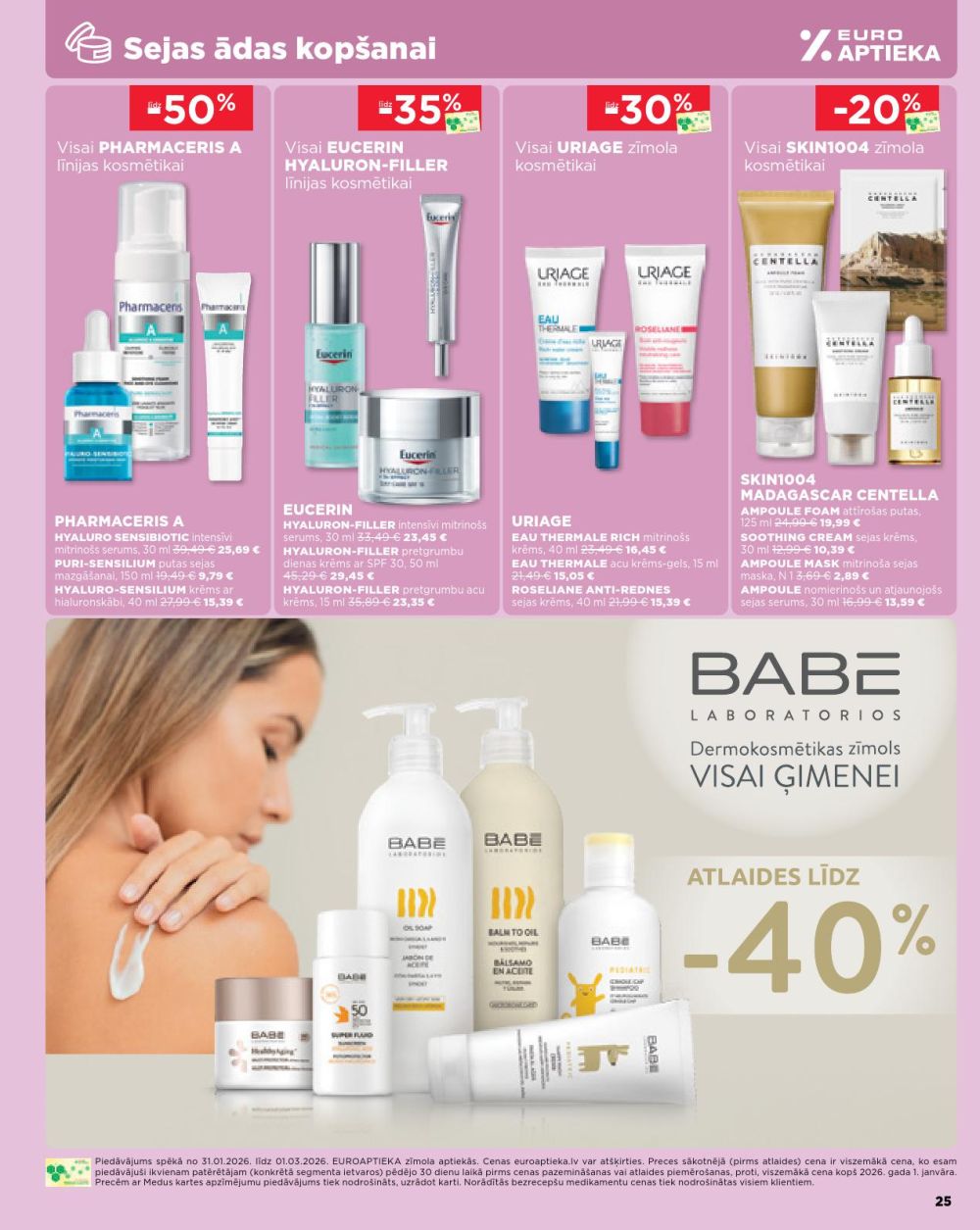 euroaptieka - EUROAPTIEKA (31.01.2026 - 01.03.2026) - page: 25