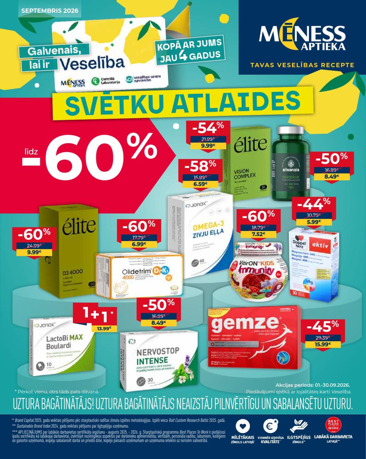 meness-aptieka - MĒNESS APTIEKA (01.09.2026 - 30.09.2026)