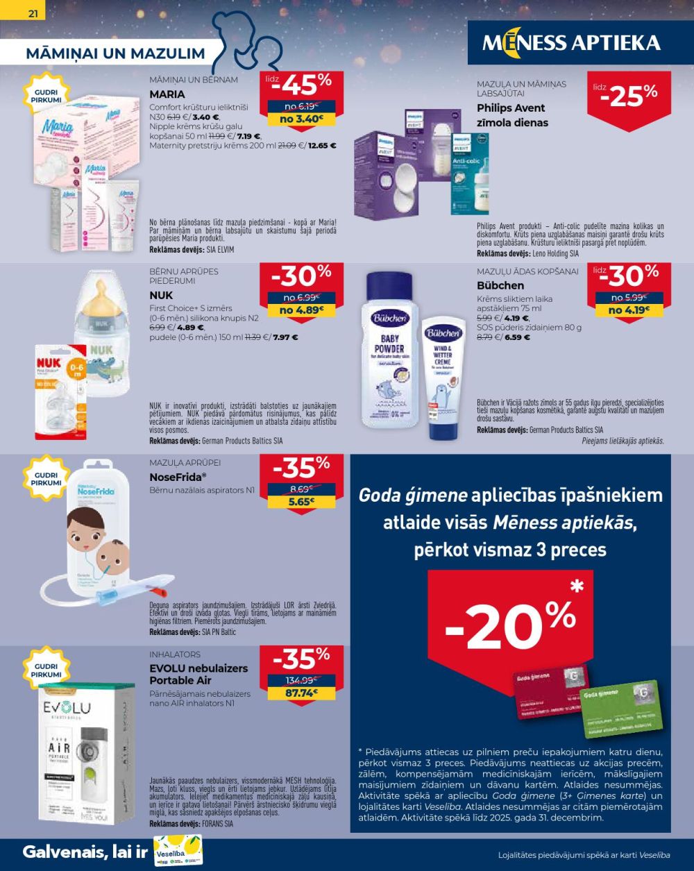 meness-aptieka - MĒNESS APTIEKA (01.12.2025 - 31.12.2025) - page: 21