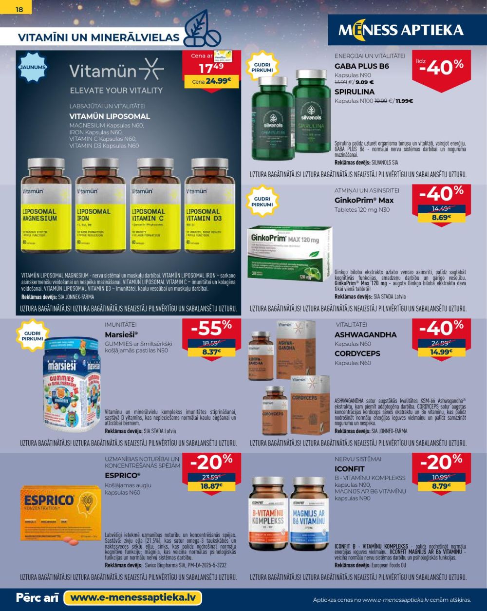 meness-aptieka - MĒNESS APTIEKA (01.12.2025 - 31.12.2025) - page: 18