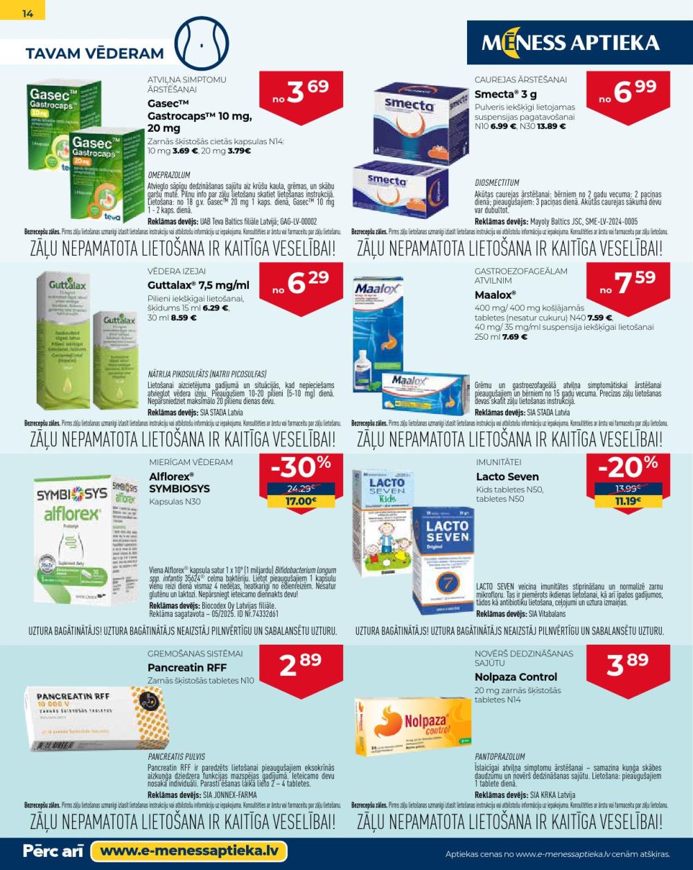 meness-aptieka - MĒNESS APTIEKA (01.01.2026 - 31.01.2026) - page: 14