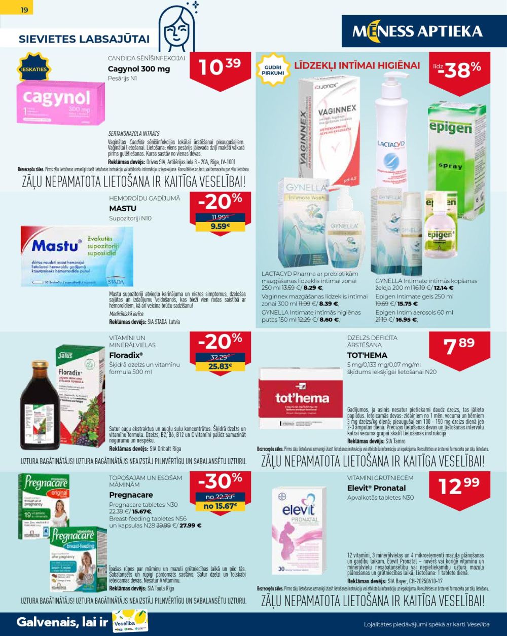 meness-aptieka - MĒNESS APTIEKA (01.01.2026 - 31.01.2026) - page: 19