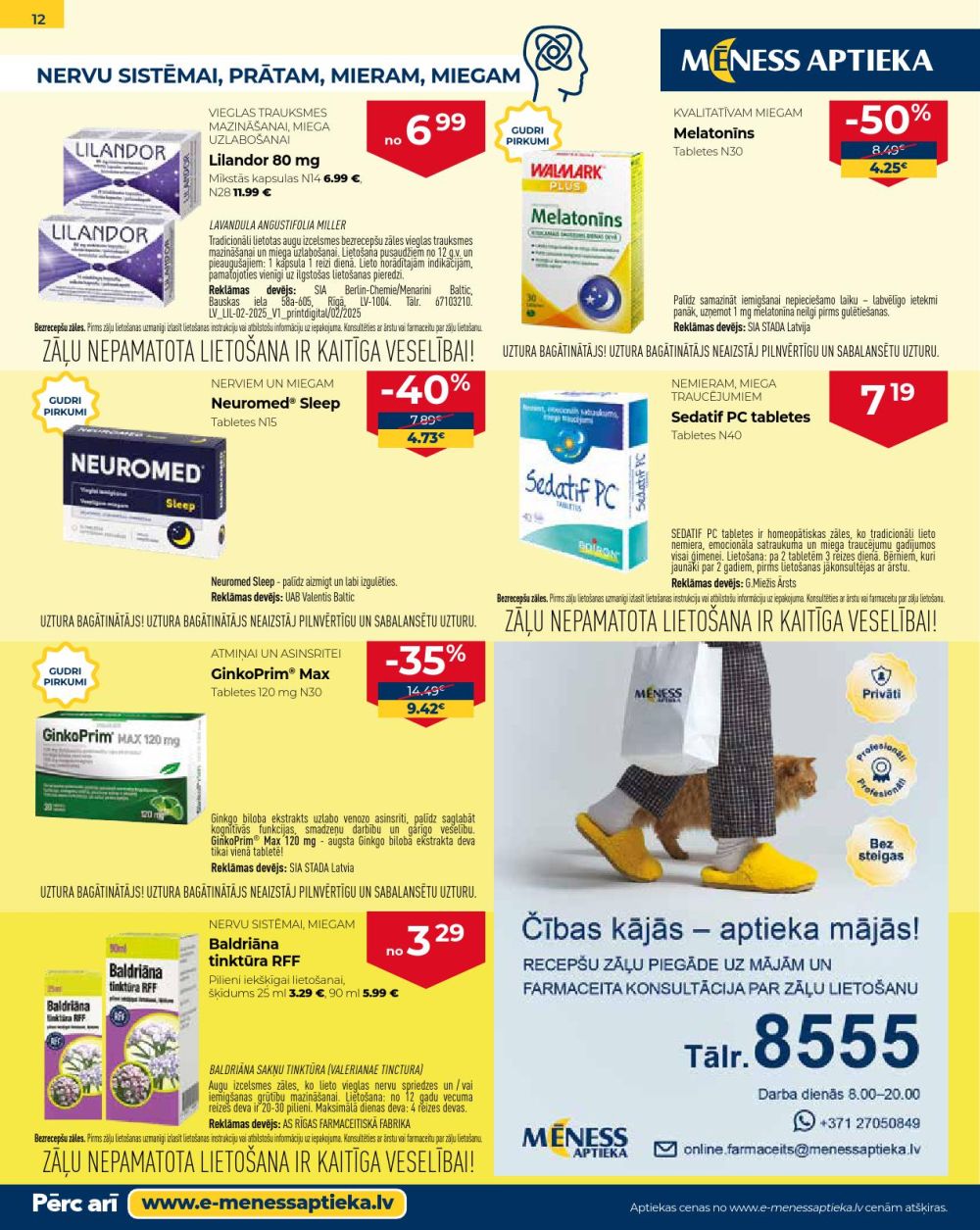 meness-aptieka - MĒNESS APTIEKA (01.02.2026 - 28.02.2026) - page: 12