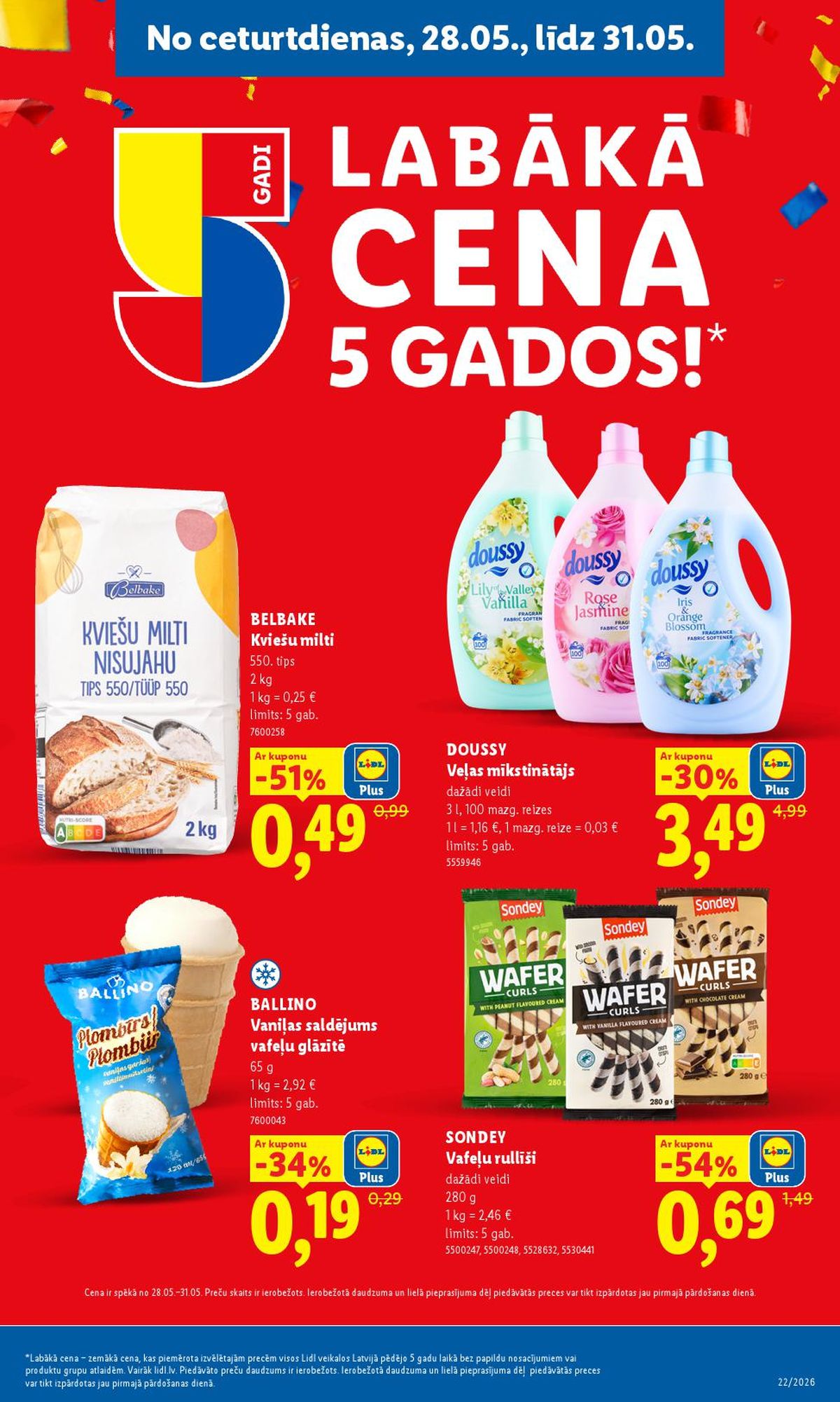lidl - LIDL - Aktuālais akciju buklets (25.05.2026 - 31.05.2026) - page: 2