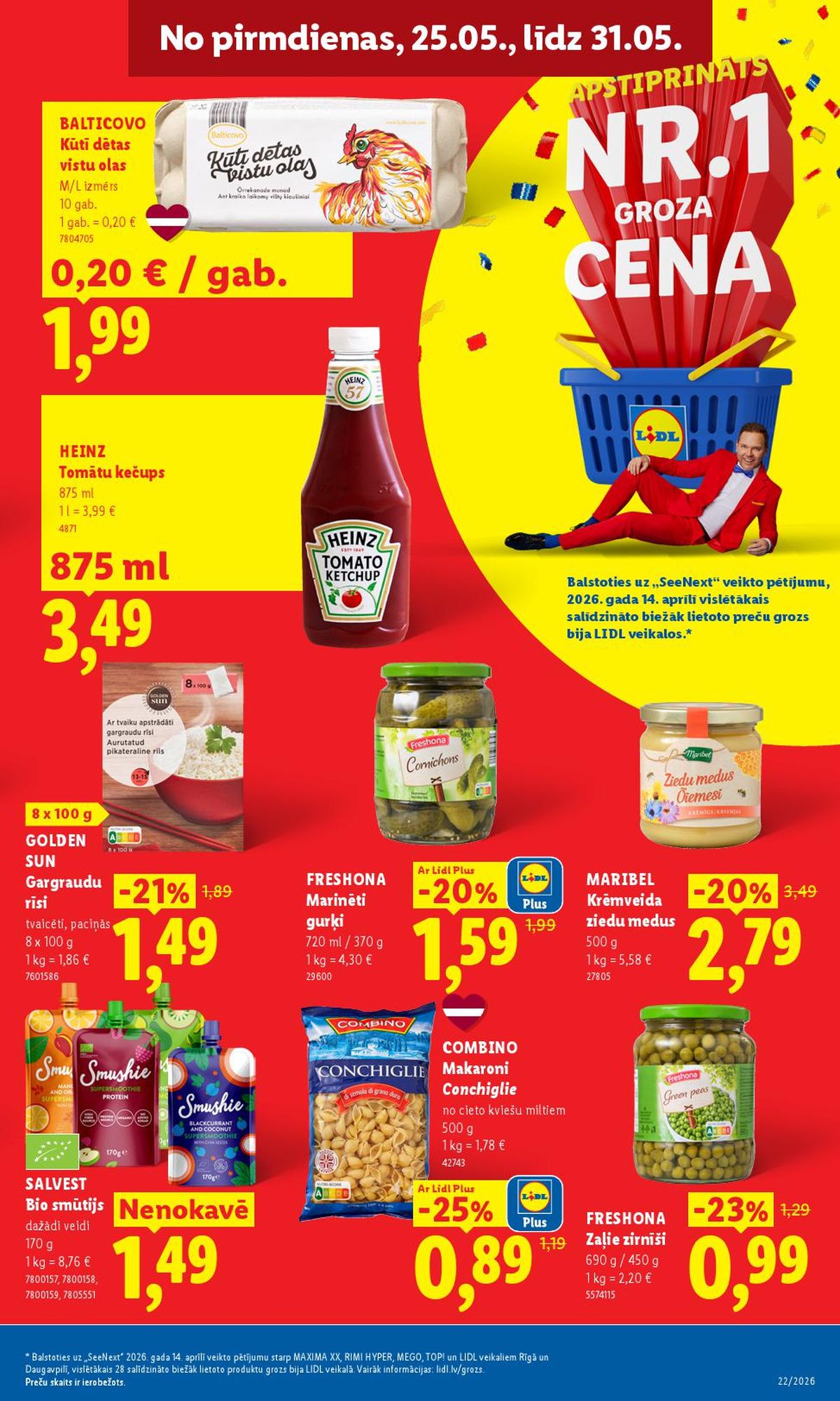 lidl - LIDL - Aktuālais akciju buklets (25.05.2026 - 31.05.2026) - page: 9