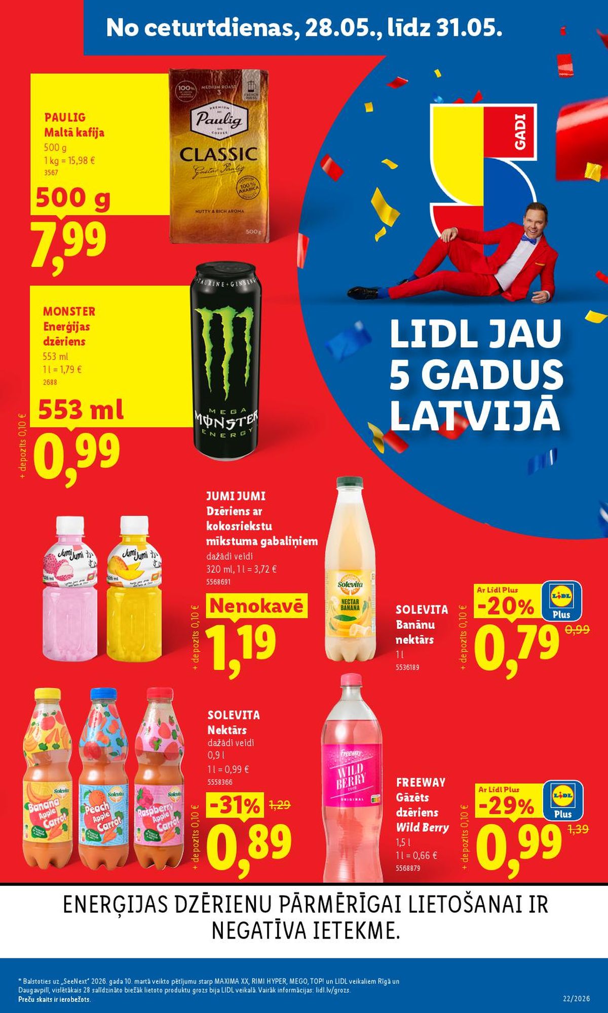 lidl - LIDL - Aktuālais akciju buklets (25.05.2026 - 31.05.2026) - page: 16