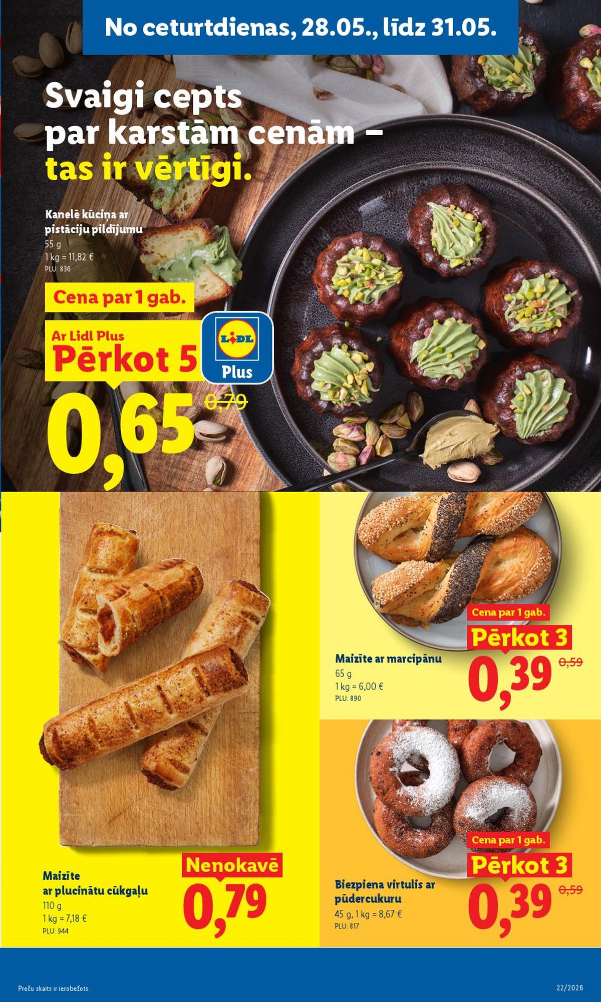 lidl - LIDL - Aktuālais akciju buklets (25.05.2026 - 31.05.2026) - page: 18