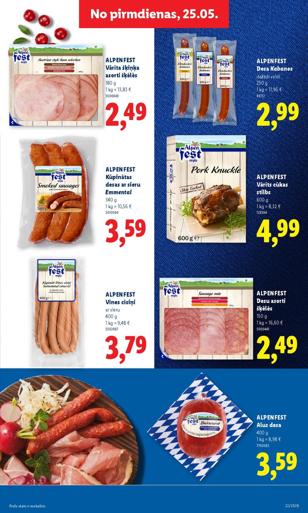 lidl - LIDL - Aktuālais akciju buklets (25.05.2026 - 31.05.2026) - page: 8