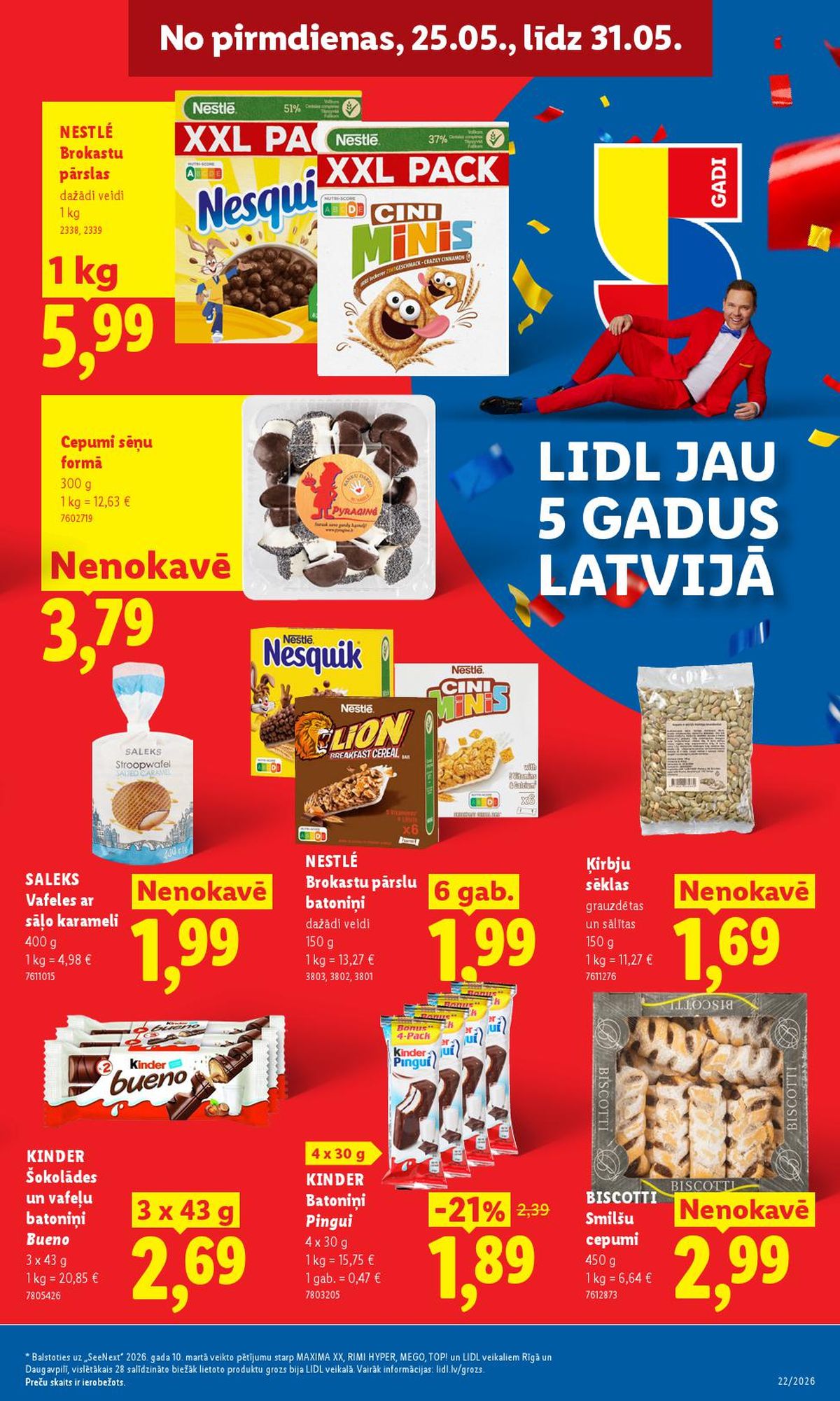 lidl - LIDL - Aktuālais akciju buklets (25.05.2026 - 31.05.2026) - page: 10
