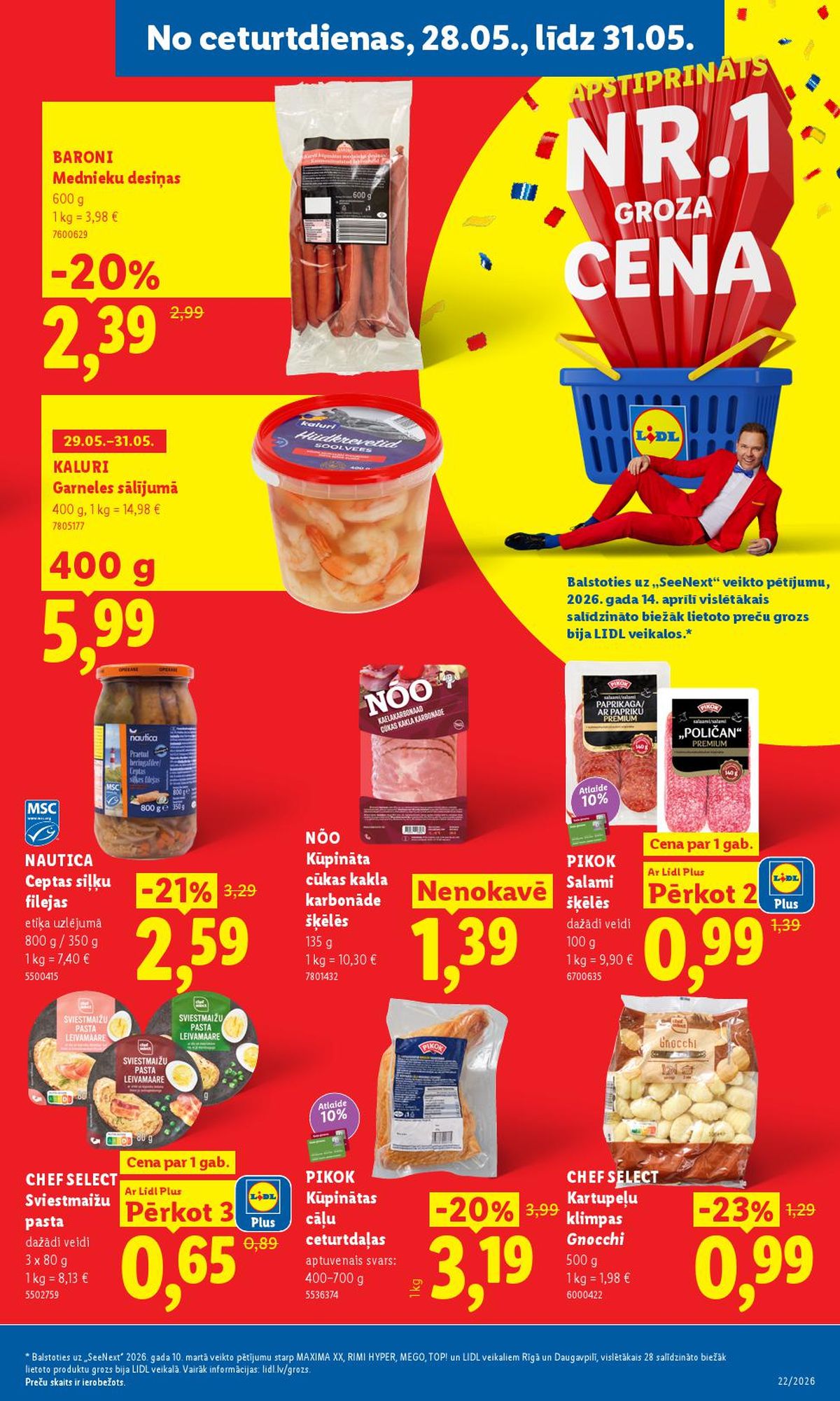 lidl - LIDL - Aktuālais akciju buklets (25.05.2026 - 31.05.2026) - page: 17