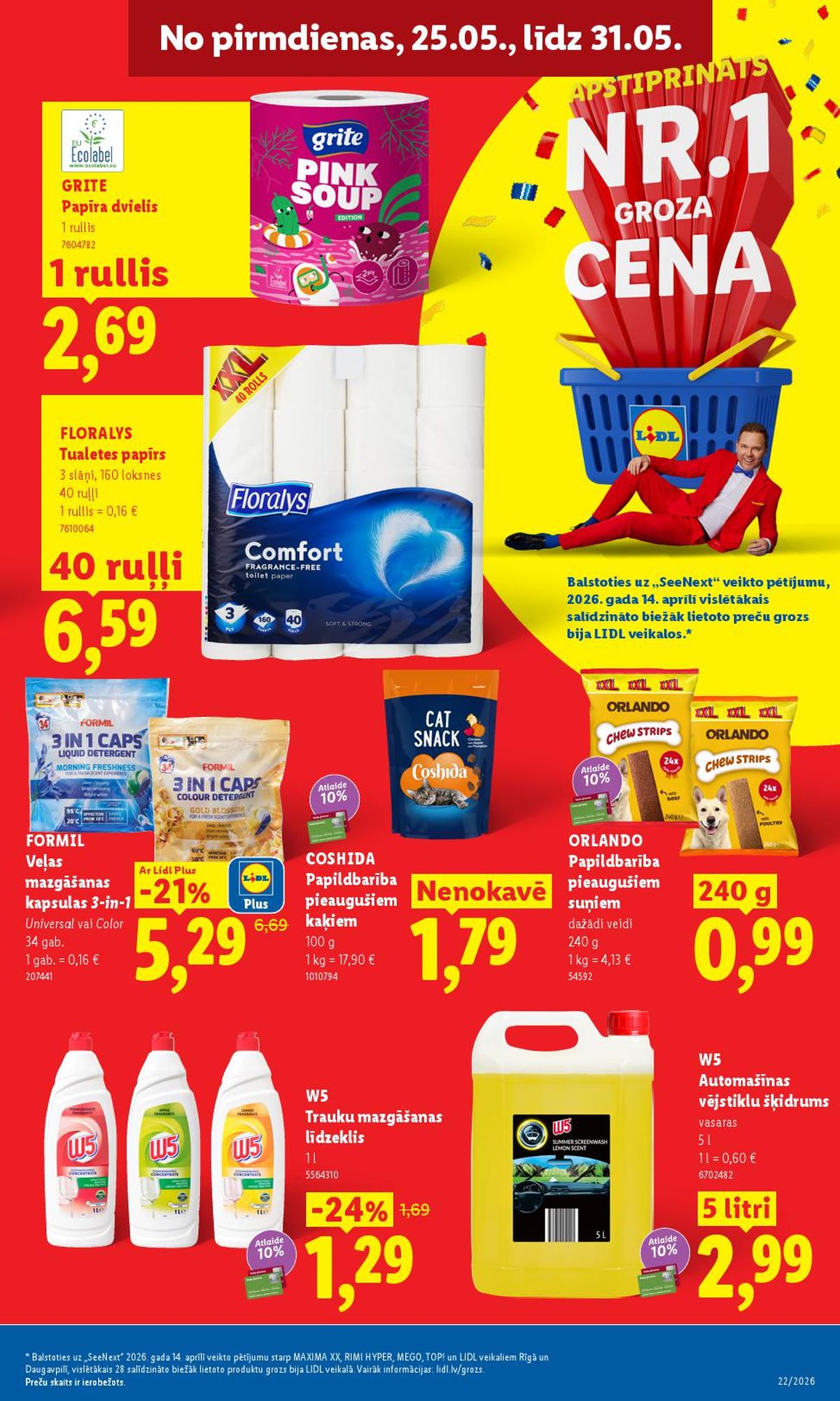 lidl - LIDL - Aktuālais akciju buklets (25.05.2026 - 31.05.2026) - page: 11