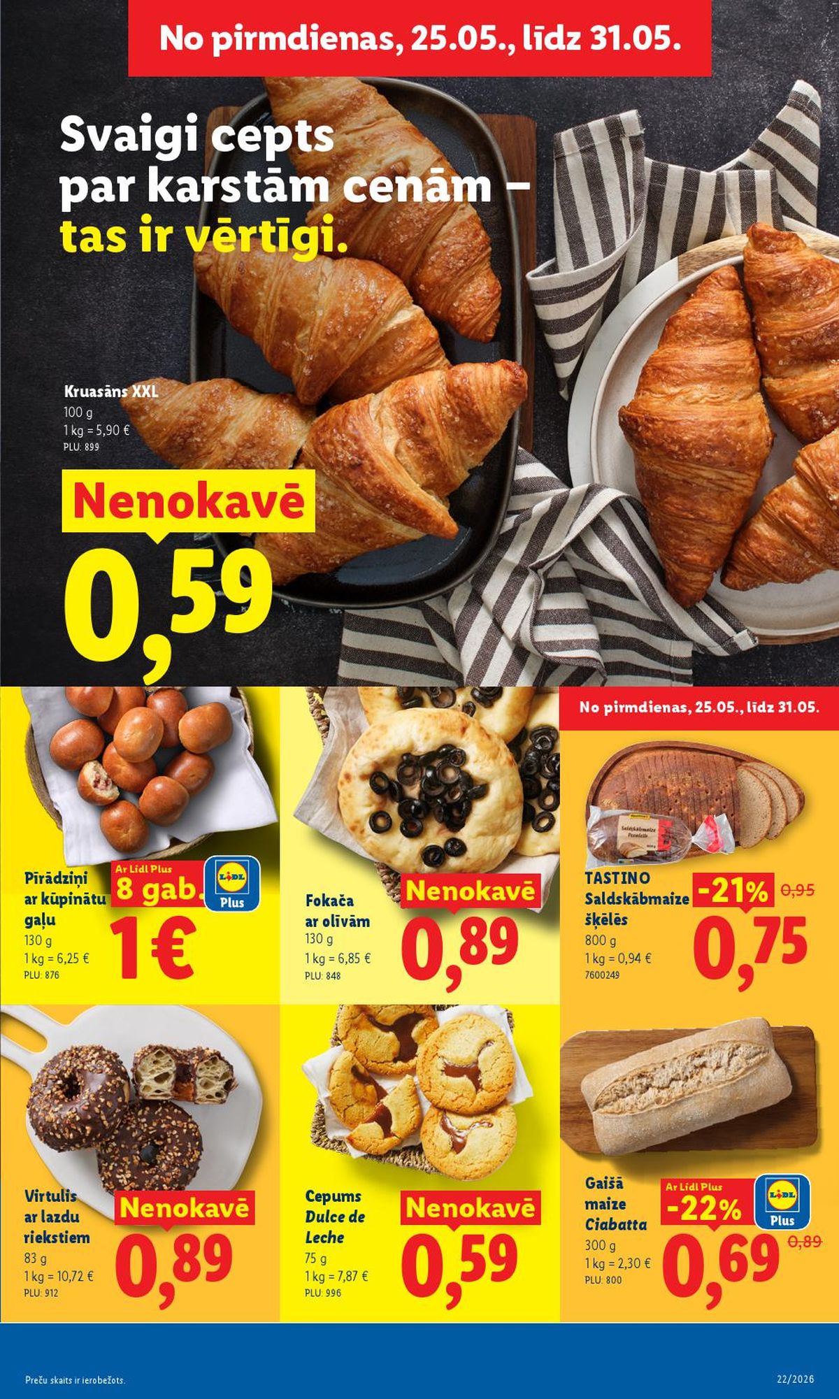 lidl - LIDL - Aktuālais akciju buklets (25.05.2026 - 31.05.2026) - page: 4