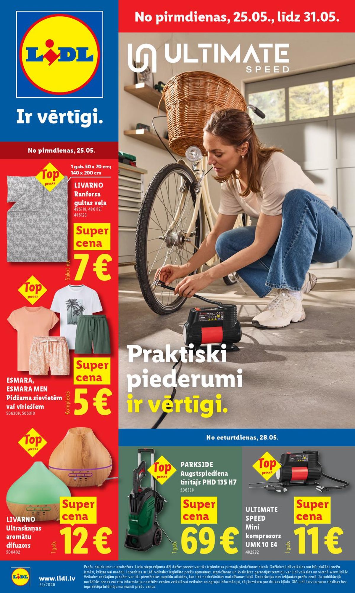 lidl - LIDL - Nepārtikas preču piedāvājums (25.05.2026 - 31.05.2026)
