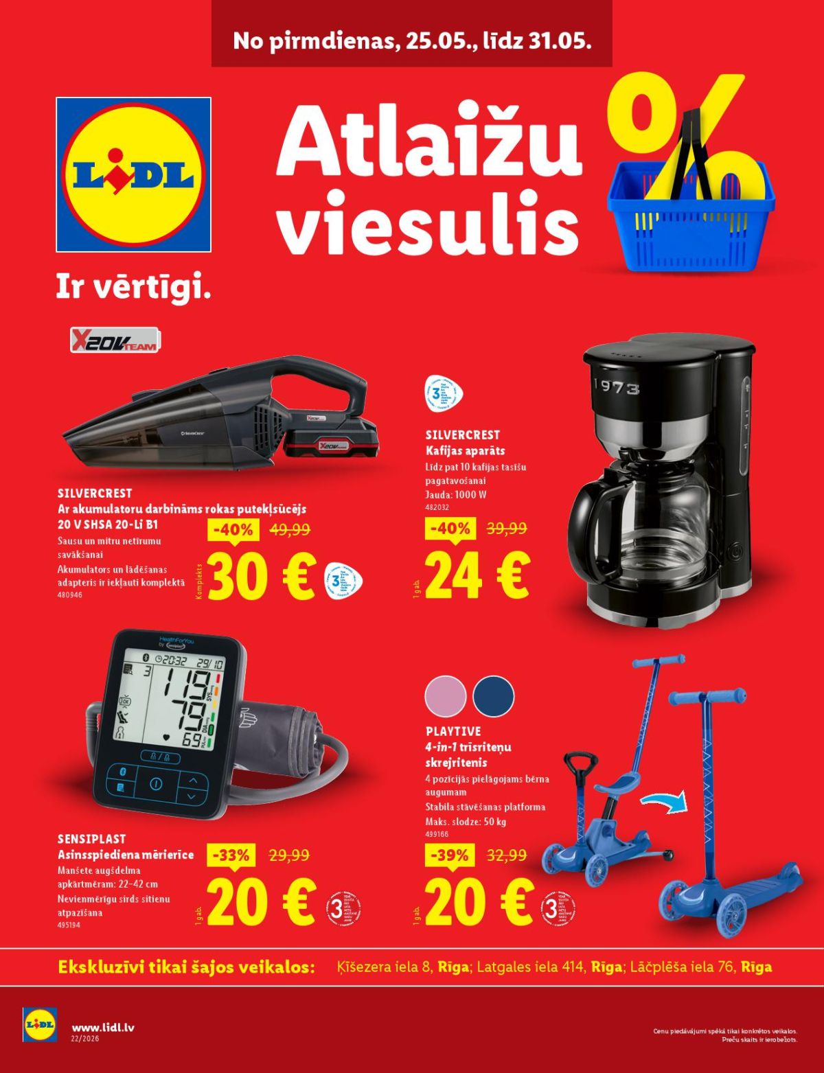 lidl - LIDL - Atlaižu viesulis (25.05.2026 - 31.05.2026)