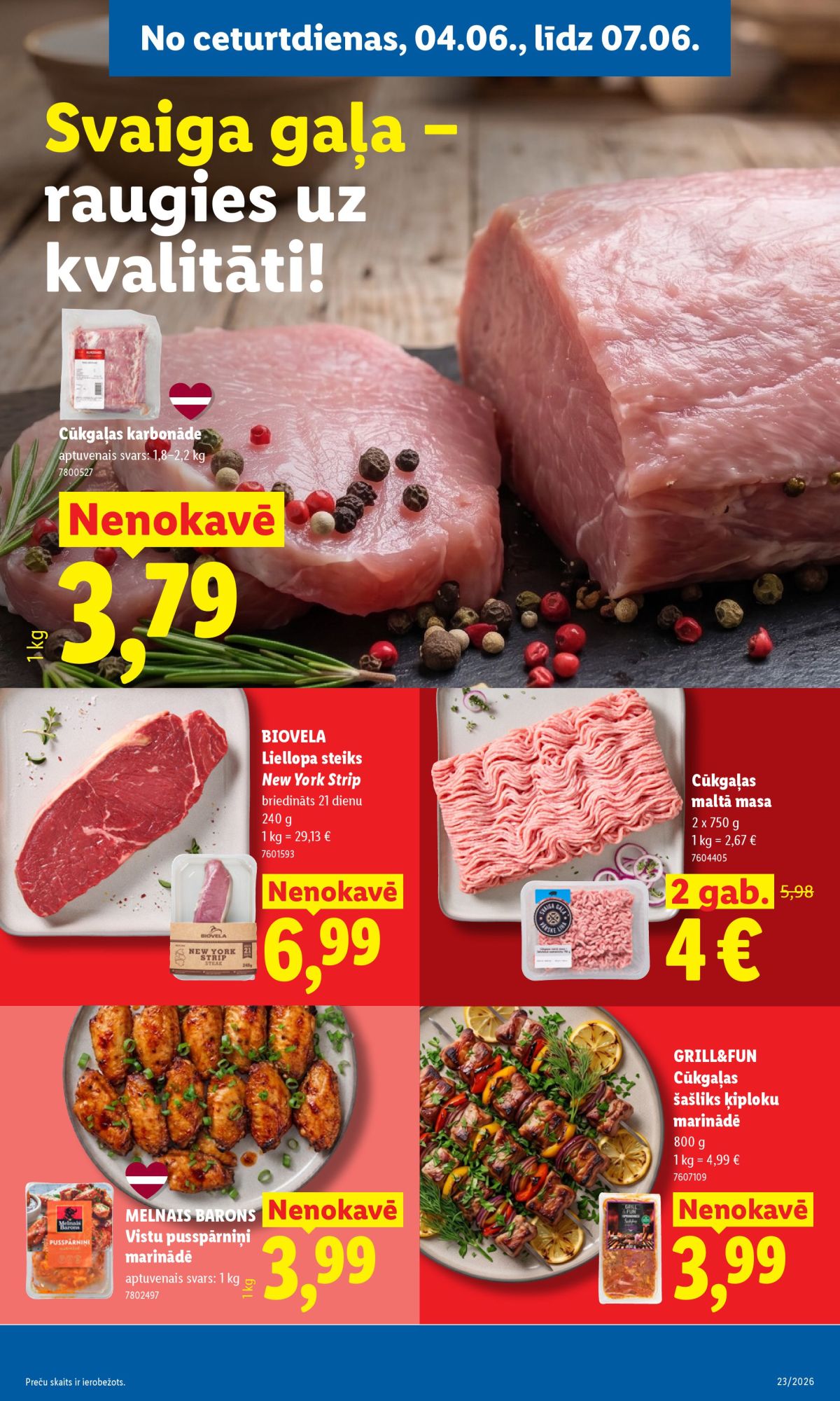 lidl - LIDL - Aktuālais akciju buklets (01.06.2026 - 07.06.2026) - page: 21