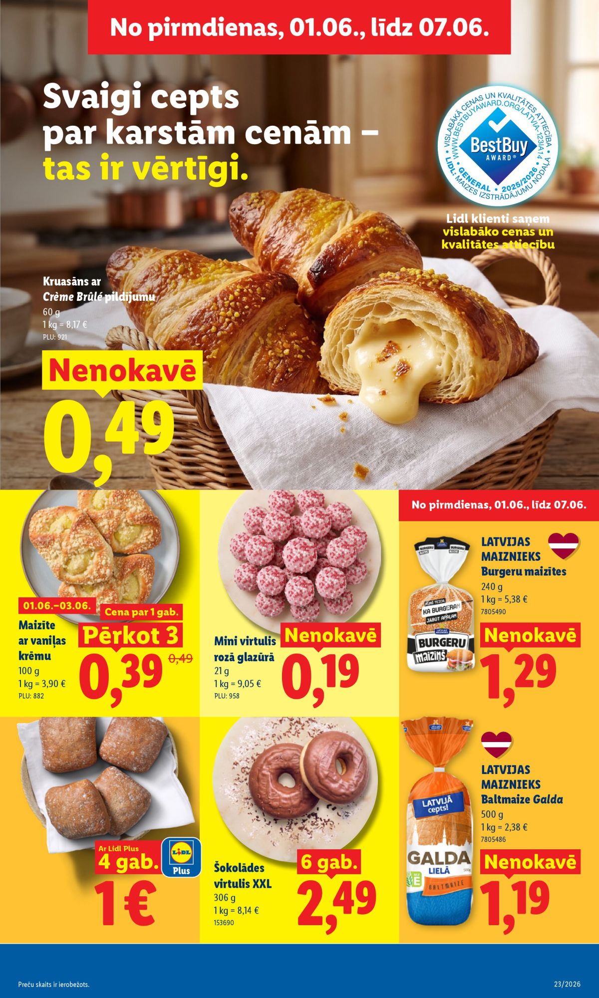 lidl - LIDL - Aktuālais akciju buklets (01.06.2026 - 07.06.2026) - page: 5
