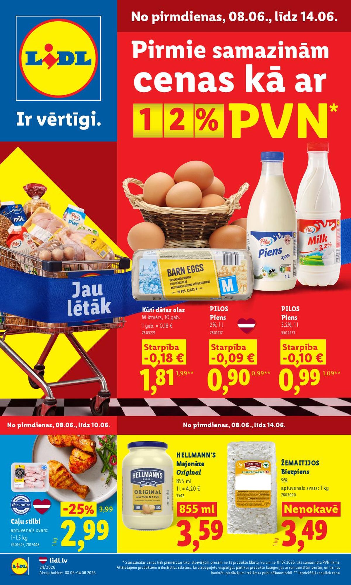 lidl - LIDL - Aktuālais akciju buklets (08.06.2026 - 14.06.2026)