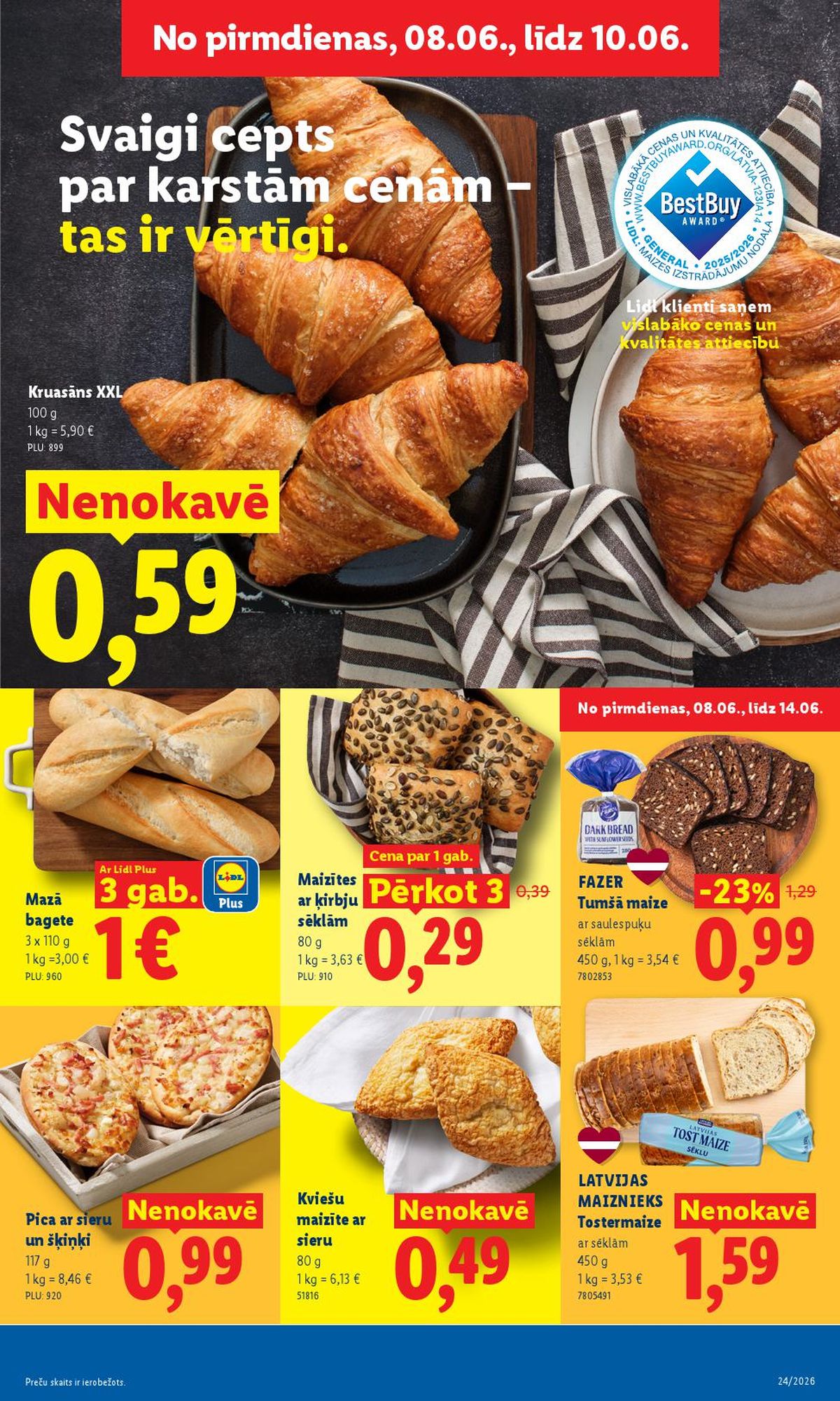 lidl - LIDL - Aktuālais akciju buklets (08.06.2026 - 14.06.2026) - page: 4