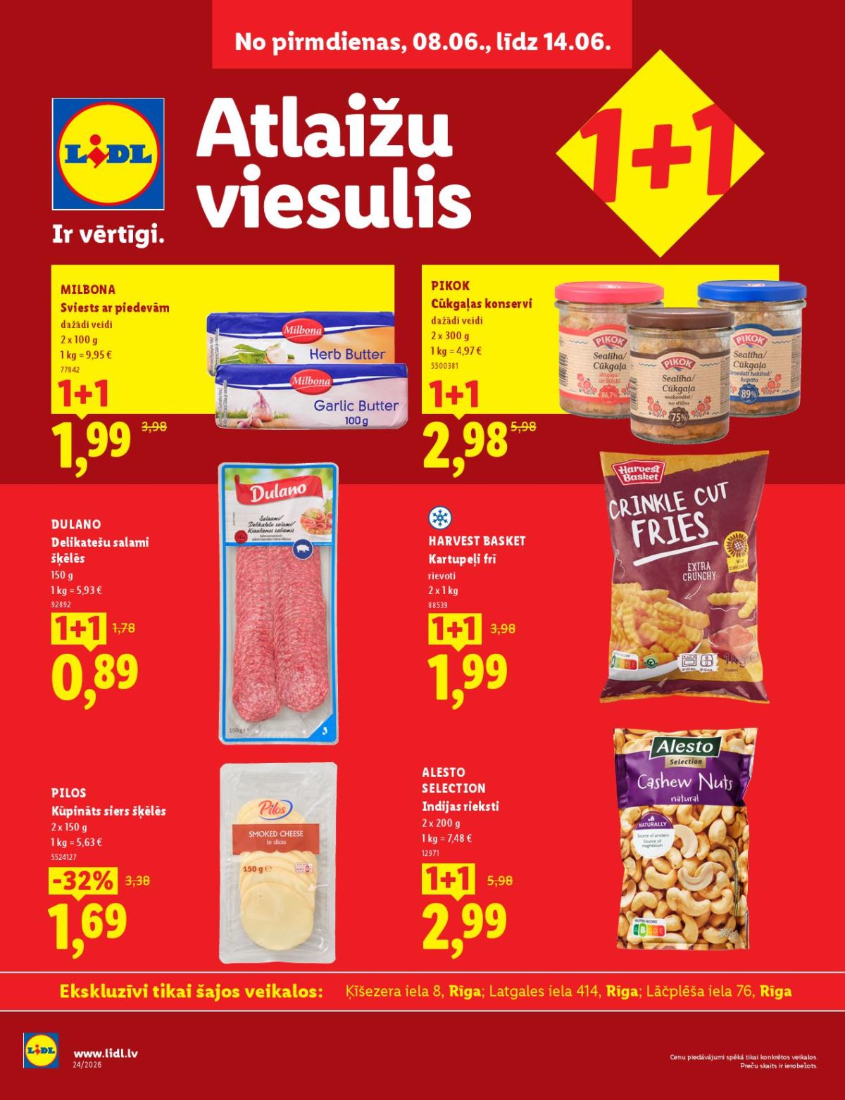lidl - LIDL - Atlaižu viesulis (08.06.2026 - 14.06.2026)