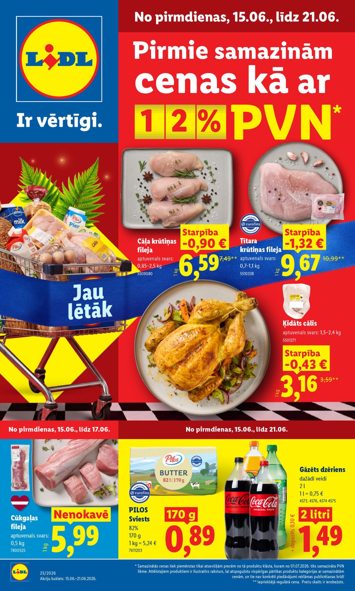 lidl - LIDL - Aktuālais akciju buklets (15.06.2026 - 21.06.2026)