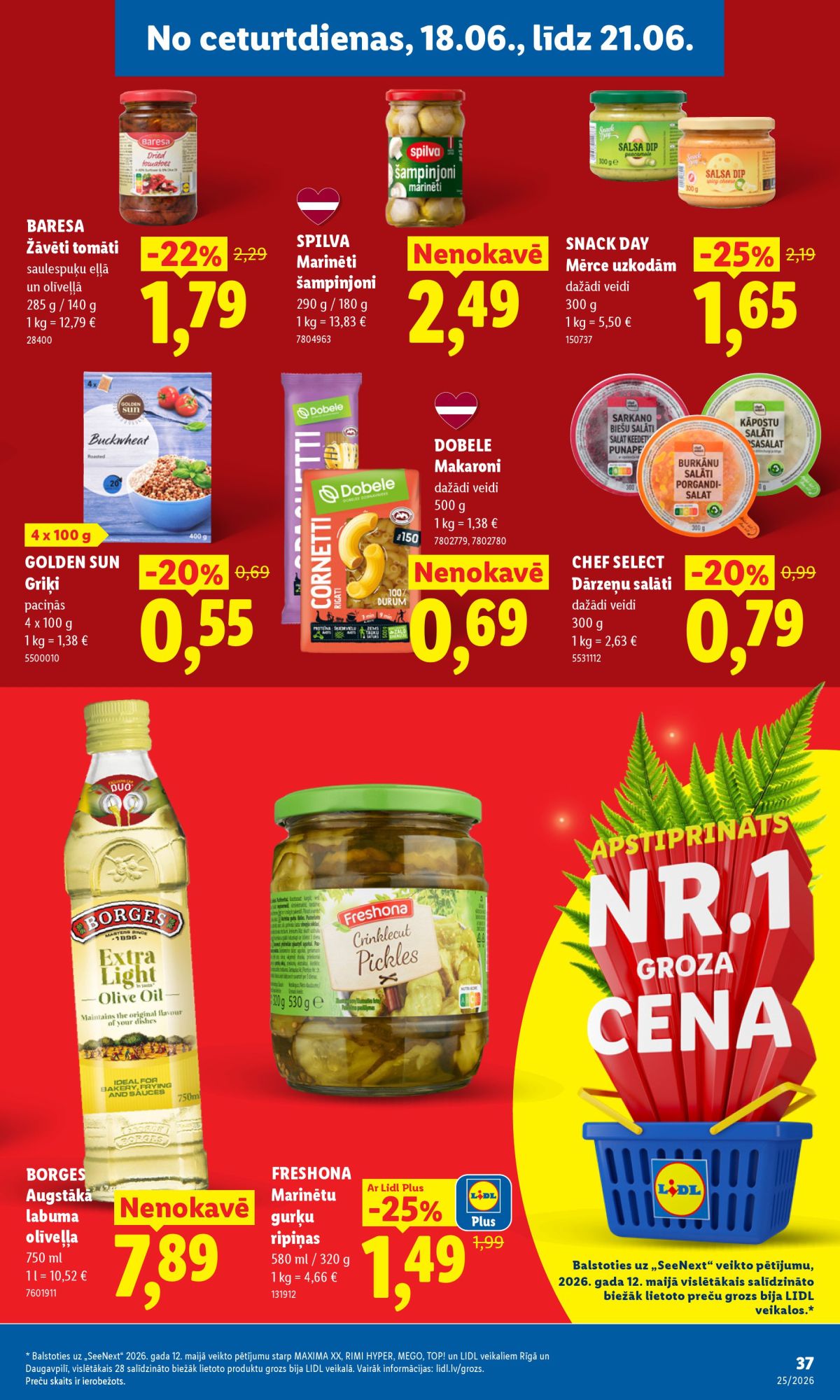 lidl - LIDL - Aktuālais akciju buklets (15.06.2026 - 21.06.2026) - page: 19