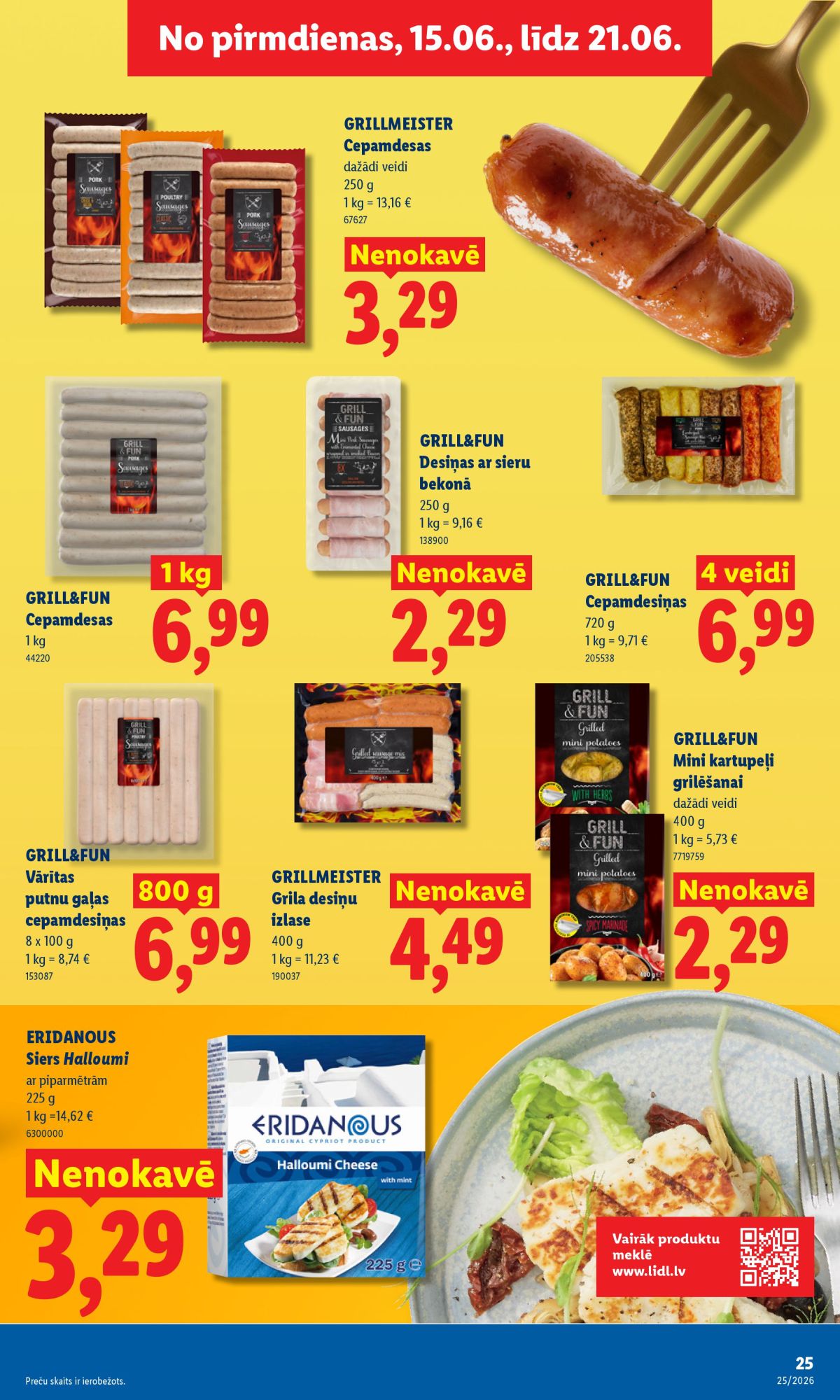 lidl - LIDL - Aktuālais akciju buklets (15.06.2026 - 21.06.2026) - page: 13