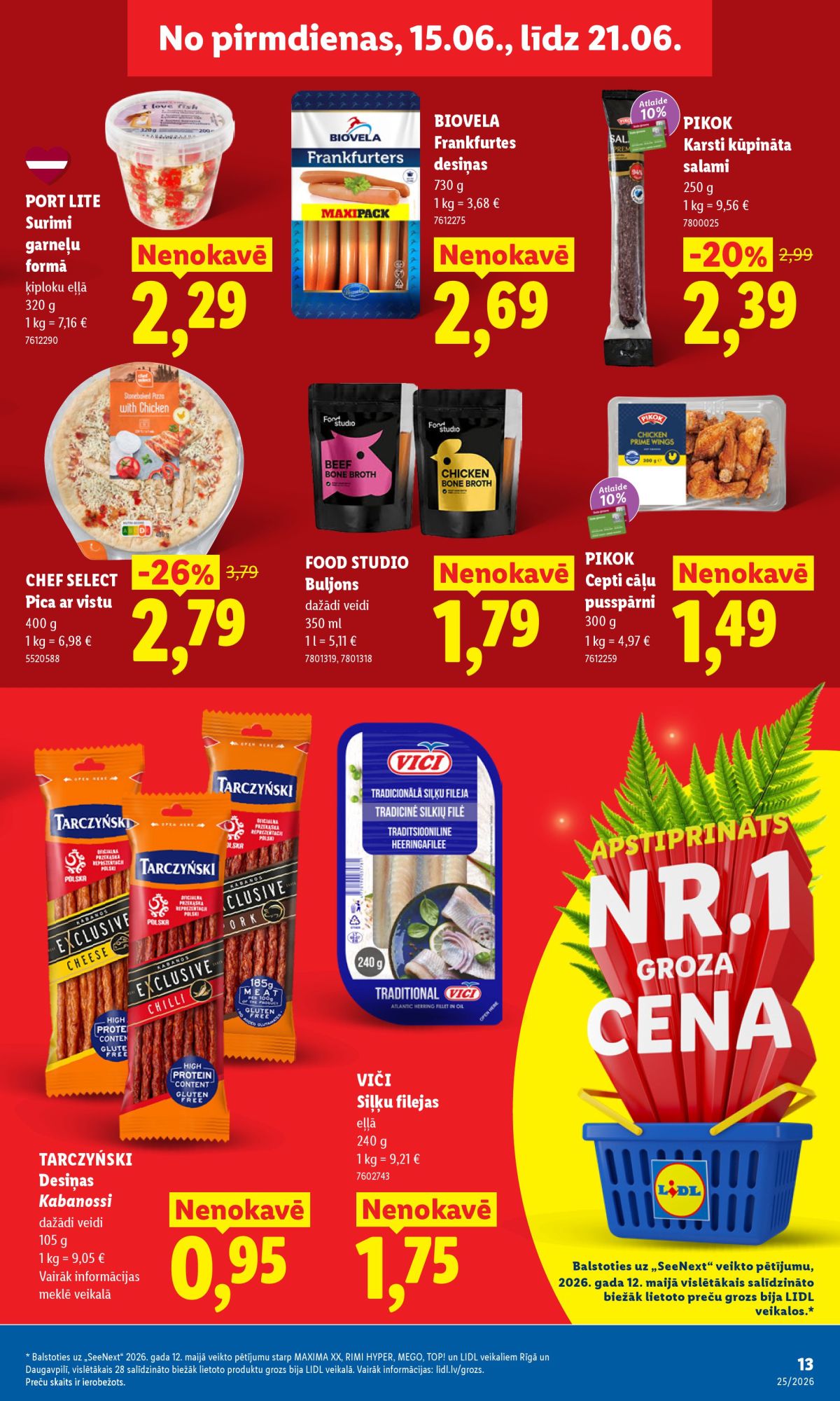 lidl - LIDL - Aktuālais akciju buklets (15.06.2026 - 21.06.2026) - page: 7