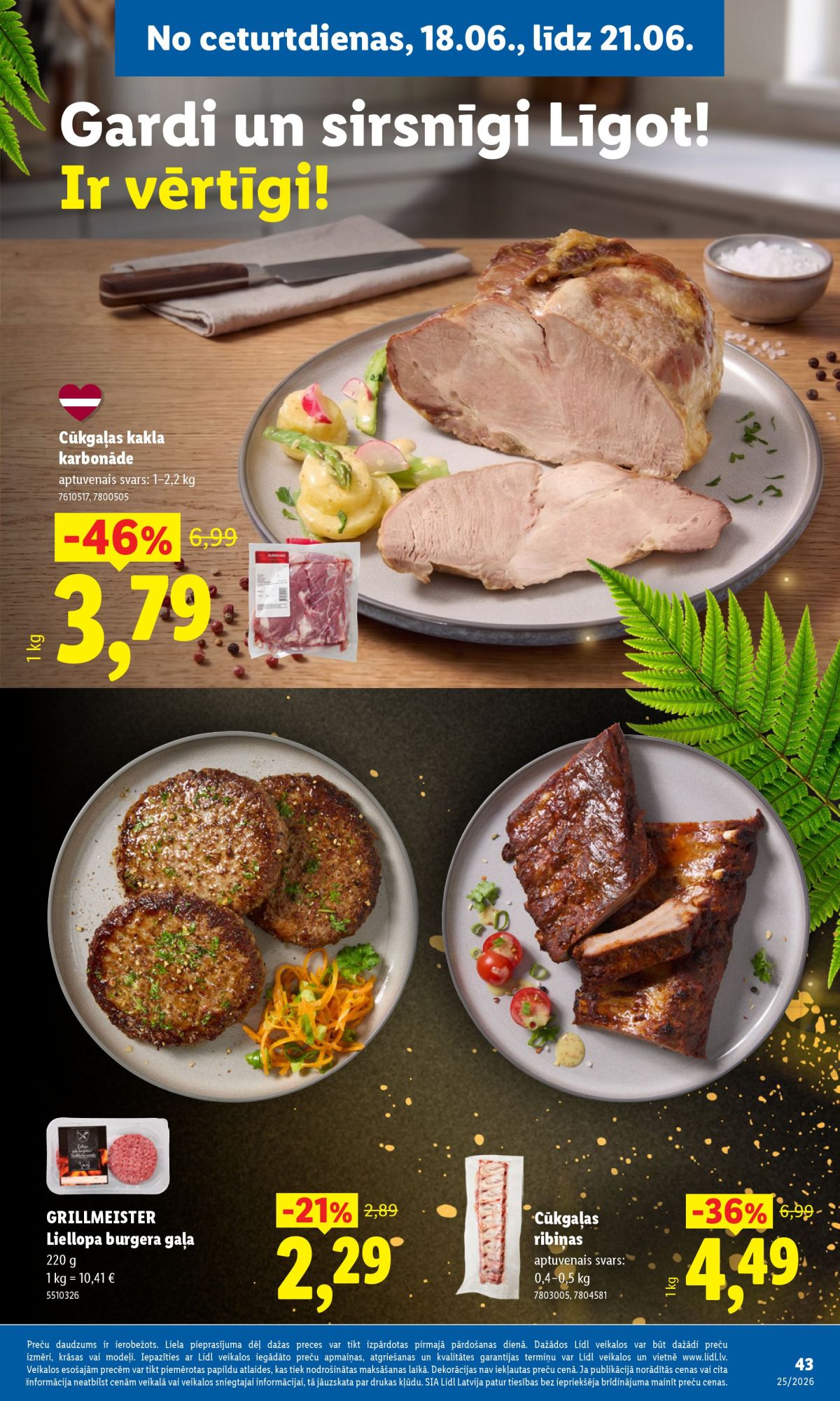 lidl - LIDL - Aktuālais akciju buklets (15.06.2026 - 21.06.2026) - page: 22